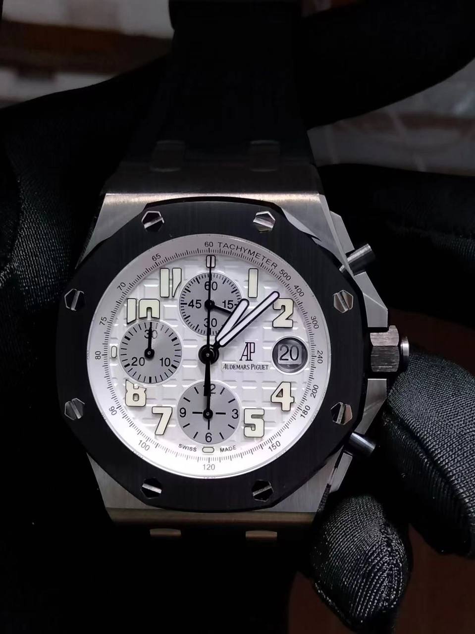 Audemars Piguet Royal Oak Offshore “Rubberclad” 42 mm, White Ref. 25940SK.OO.D002CA.02