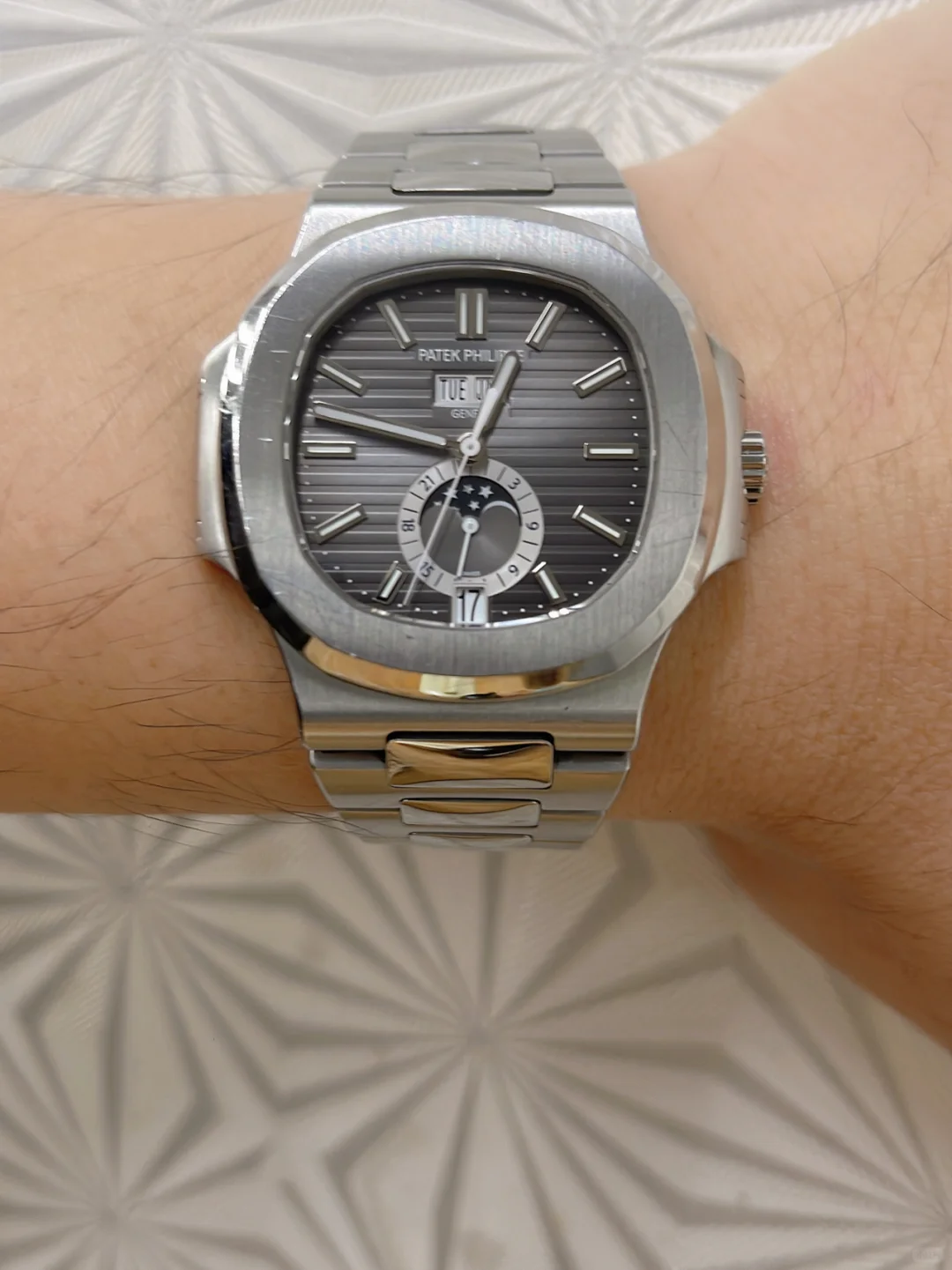 Patek Philippe Nautilus 5726/1A-001 Black Dial Replica