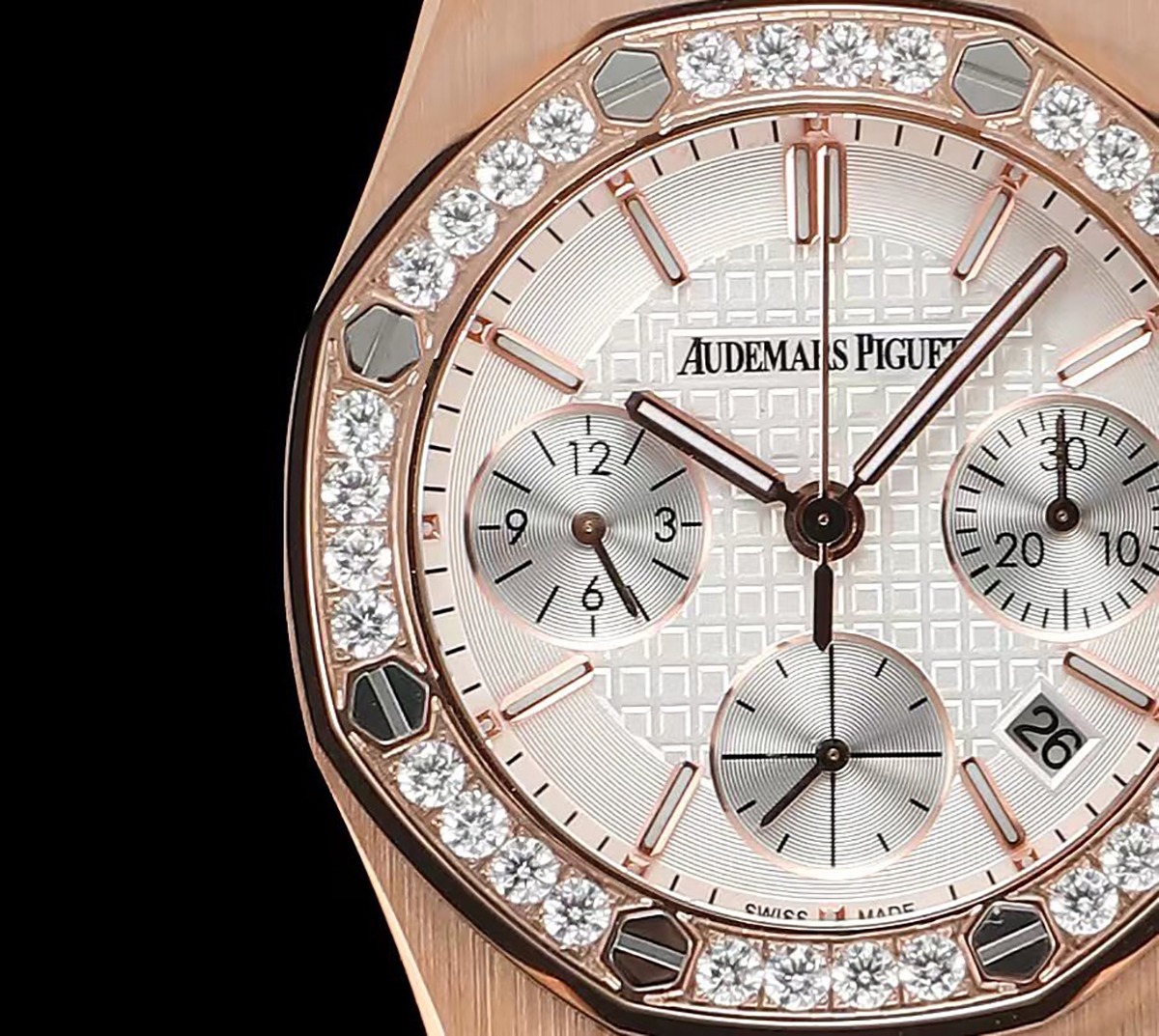 Audemars Piguet Royal Oak Offshore Chronograph 37 mm, White/Rose Gold Ref. 26231OR.ZZ.D010CA.01