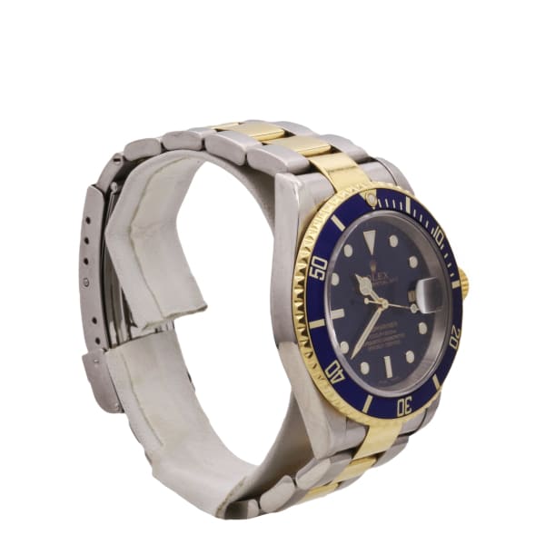 Rolex Submariner, 40mm, 18k Yellow Gold and Stainless Steel, Blue Dial, 16613