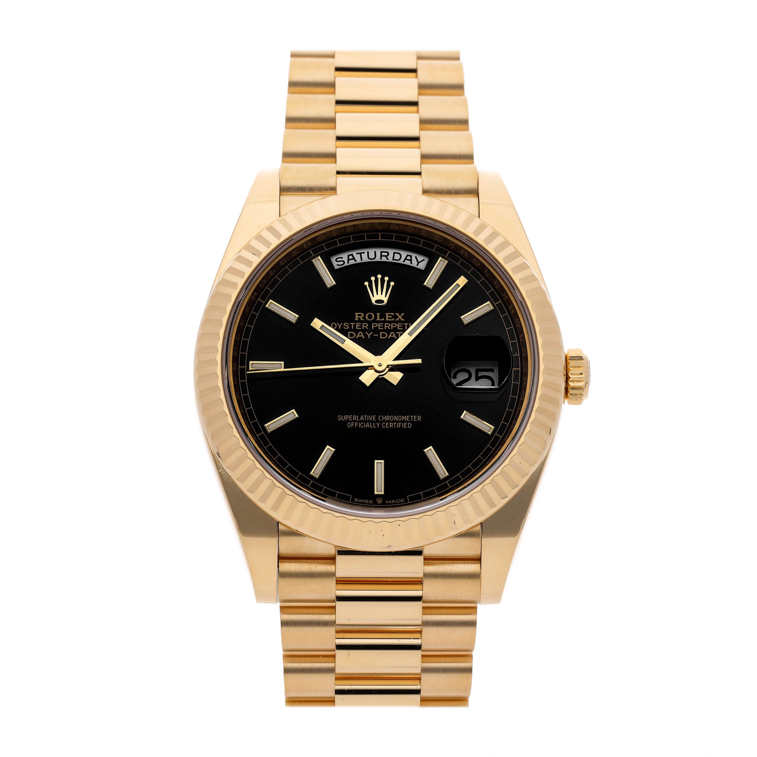 Rolex Super Clone Watch : Day-Date YG 228238-0007