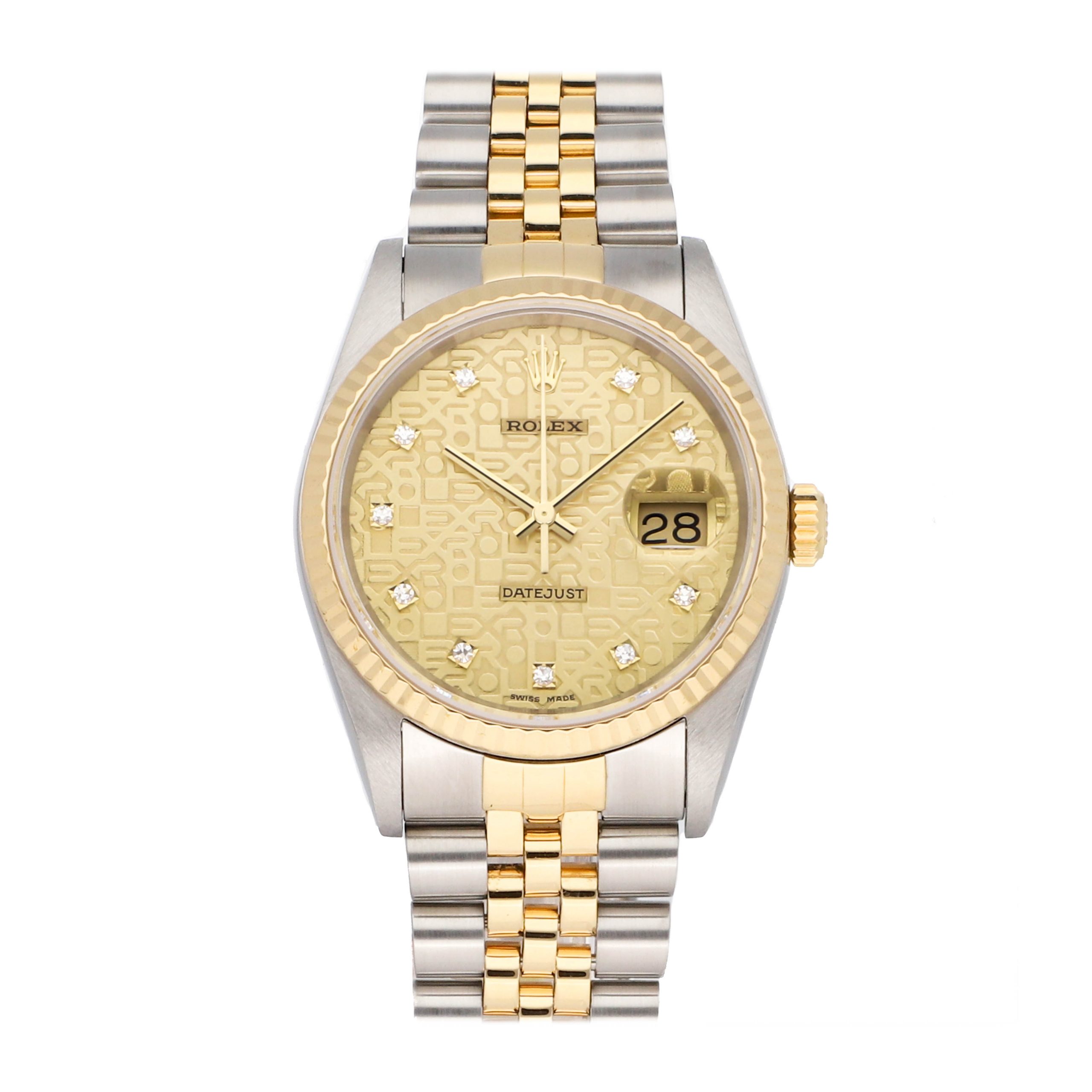 Rolex Super Clone Watch : Datejust 16233 CHP JUB DIA JUB