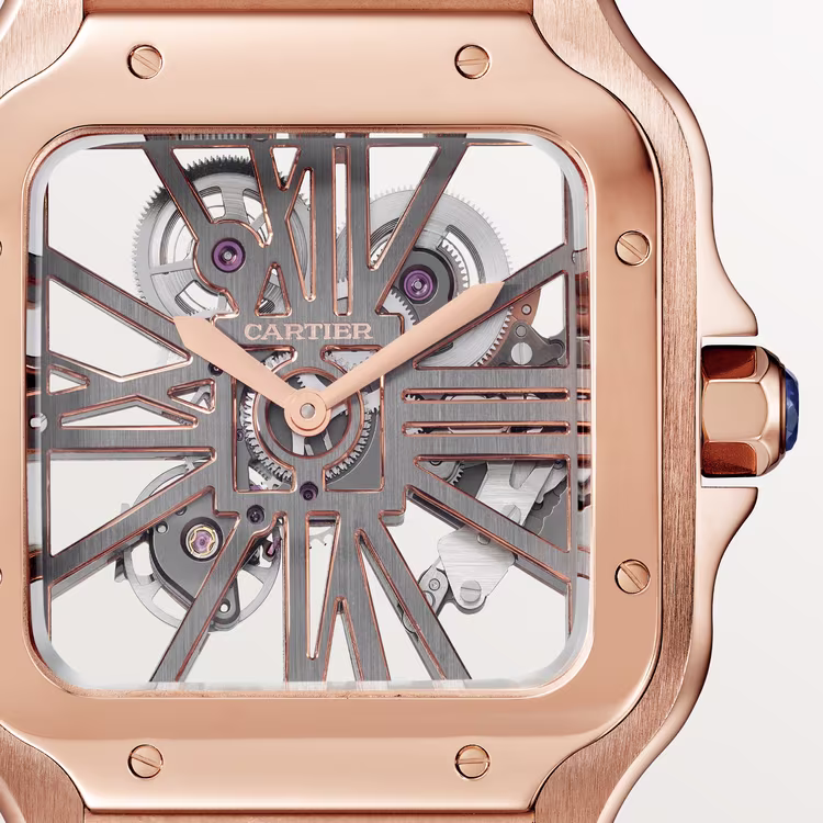 CARTIER SANTOS DE CARTIER Rose Gold 39.7 mm WHSA0016