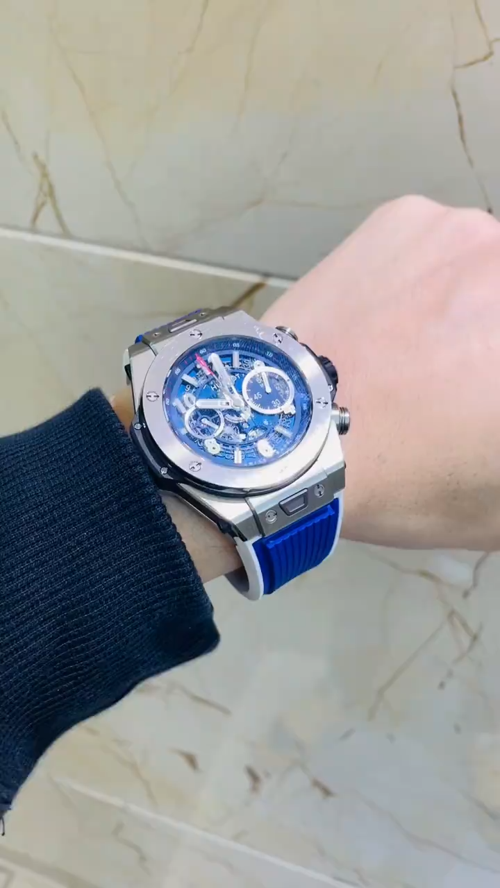 Hublot Transparent Blue Replica