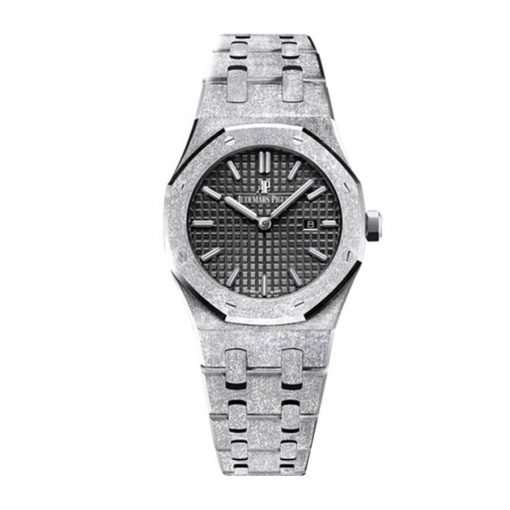 Audemars Piguet Royal Oak Selfwinding Frosted Gold 33 mm, Dark Grey Ref. 67653BC.GG.1263BC.02