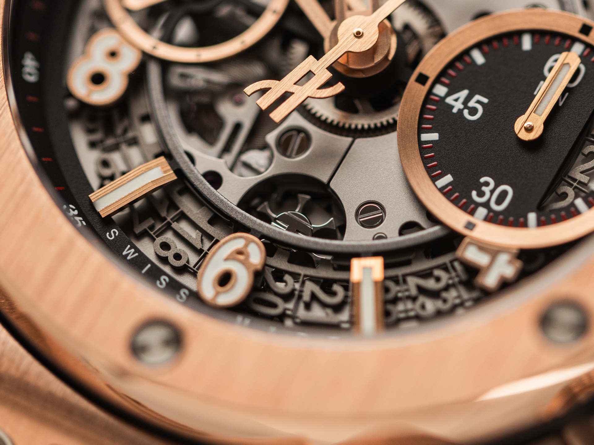 Hublot Unico King Gold Replica