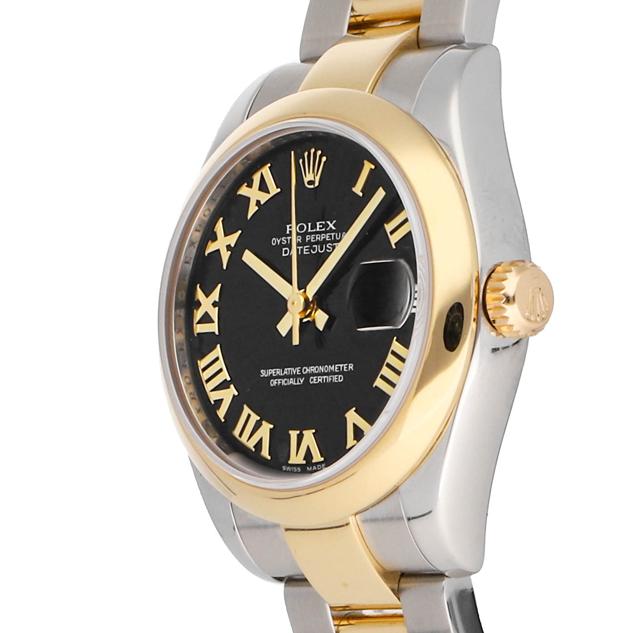 Rolex Super Clone Watch : Datejust 178243 BLK SUN ROM OYS