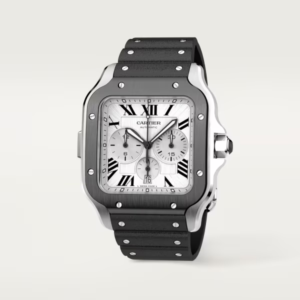 Cartie SANTOS DE CARTIER CHRONOGRAPH WATCH-WSSA0017