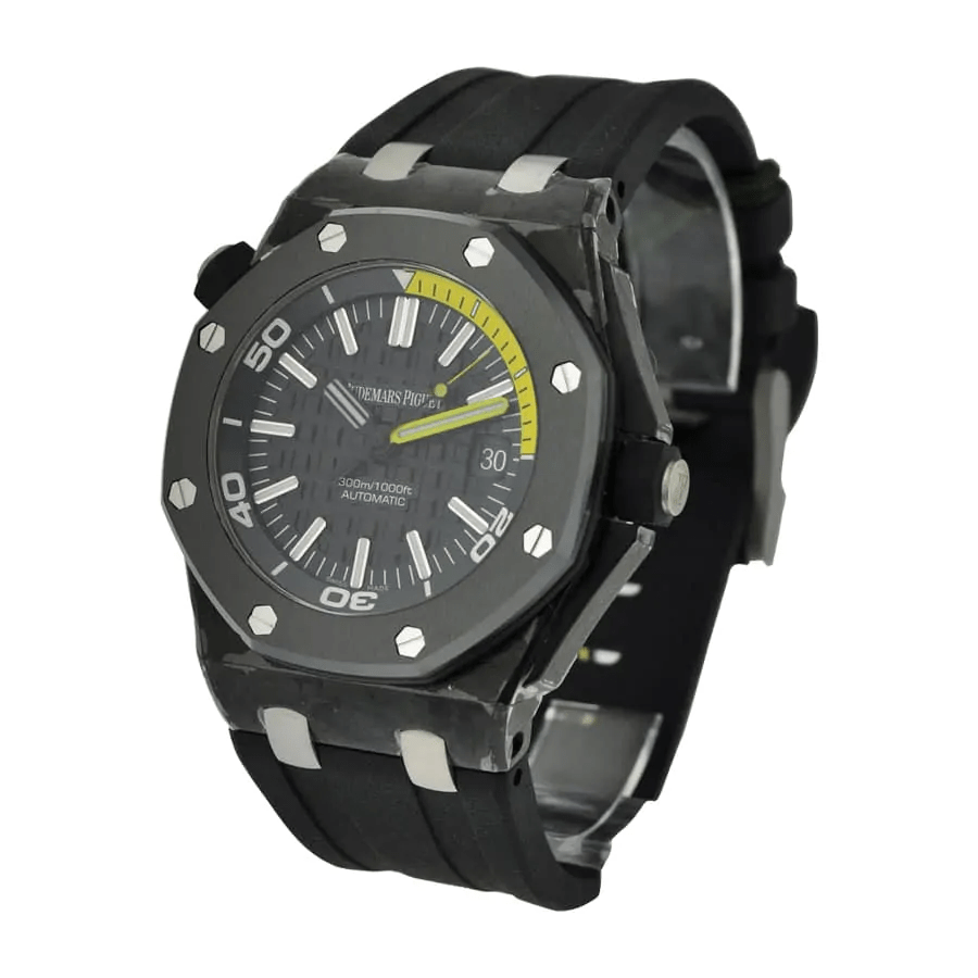 Audemars Piguet Royal Oak Offshore Diver 42 mm, Black Ref. 15706AU.OO.A002CA.01