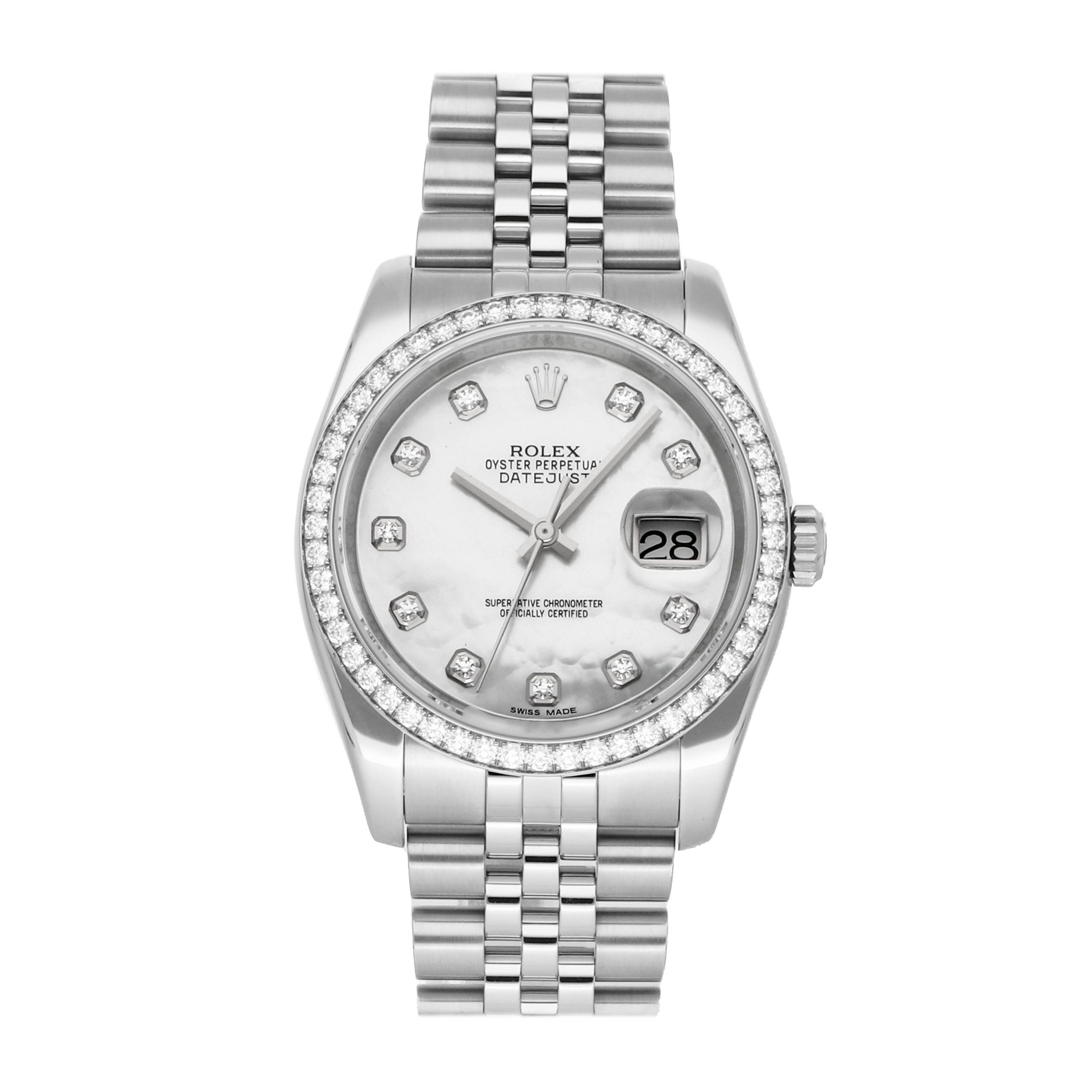 Rolex Super Clone Watch : Datejust 116244-0011