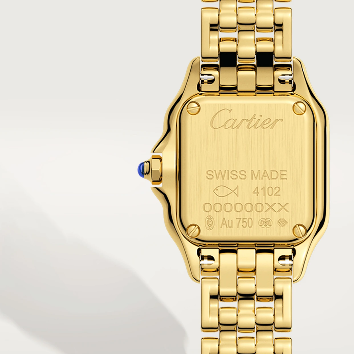 CARTIER PANTHÈRE Yellow Gold 25mm Mini Model WGPN0036