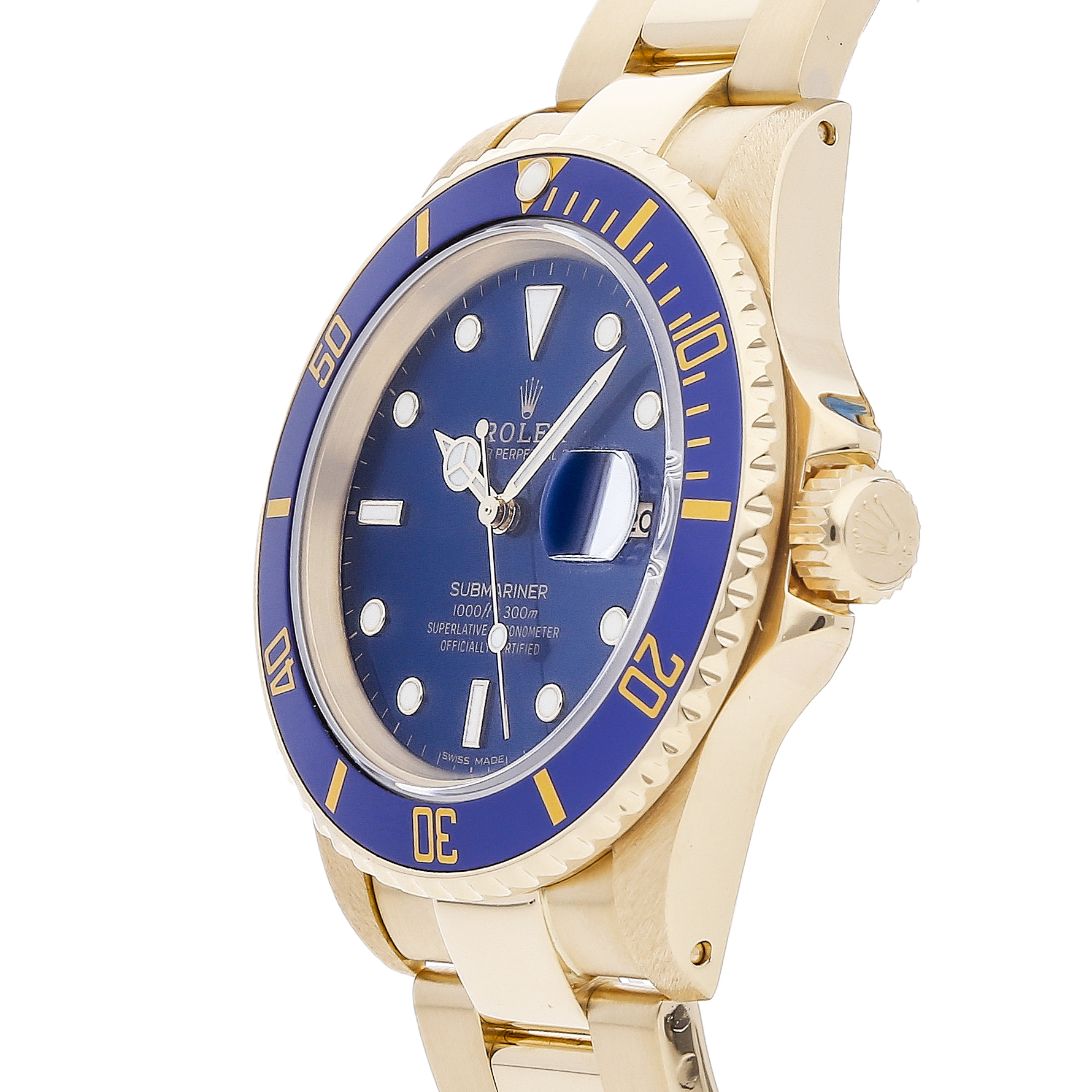 Rolex Super Clone Watch : Submariner Date 16808 BLU IX OYS