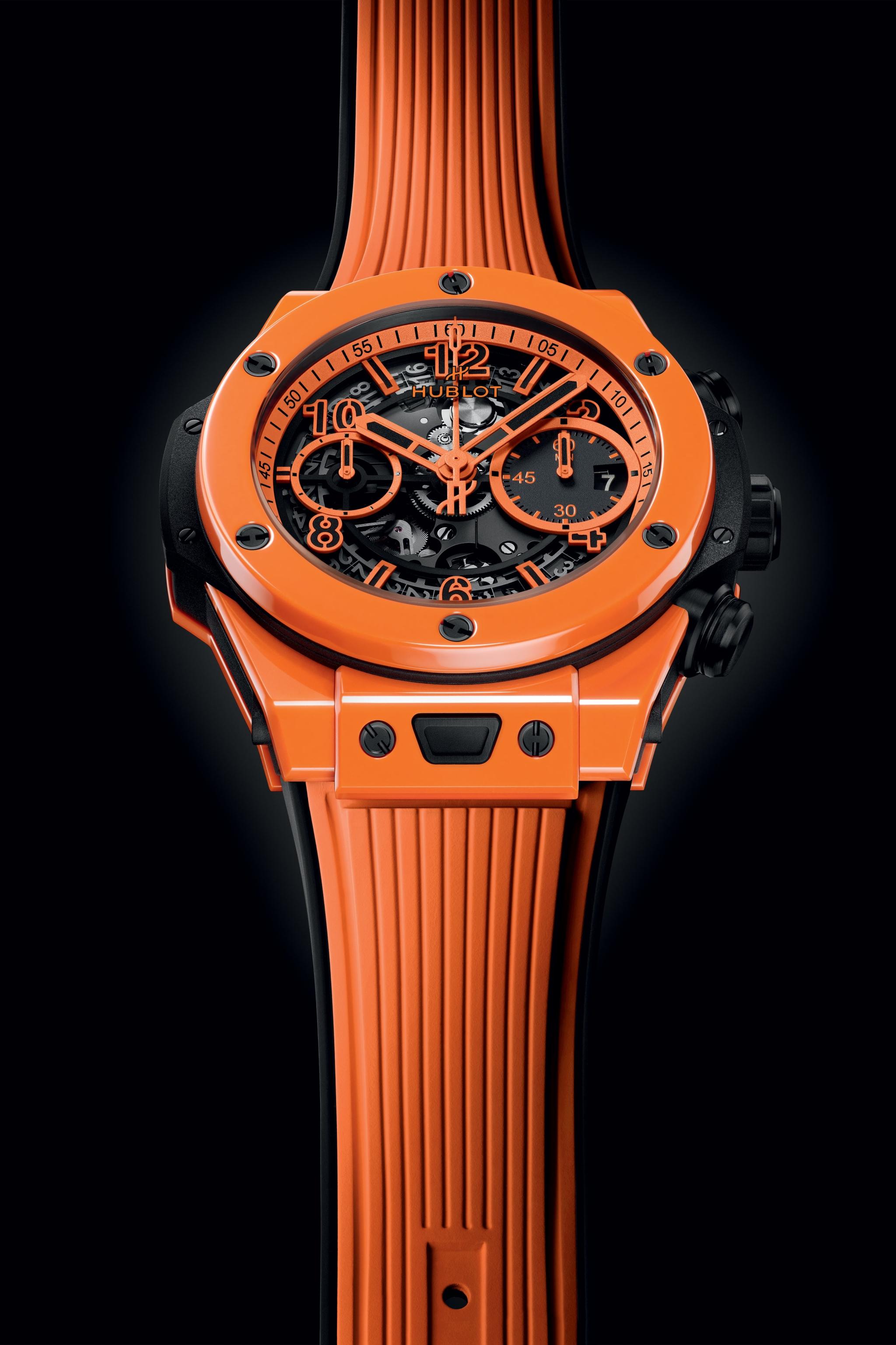 HUBLOT BIG BANG UNICO ORANGE CERAMIC 42MM