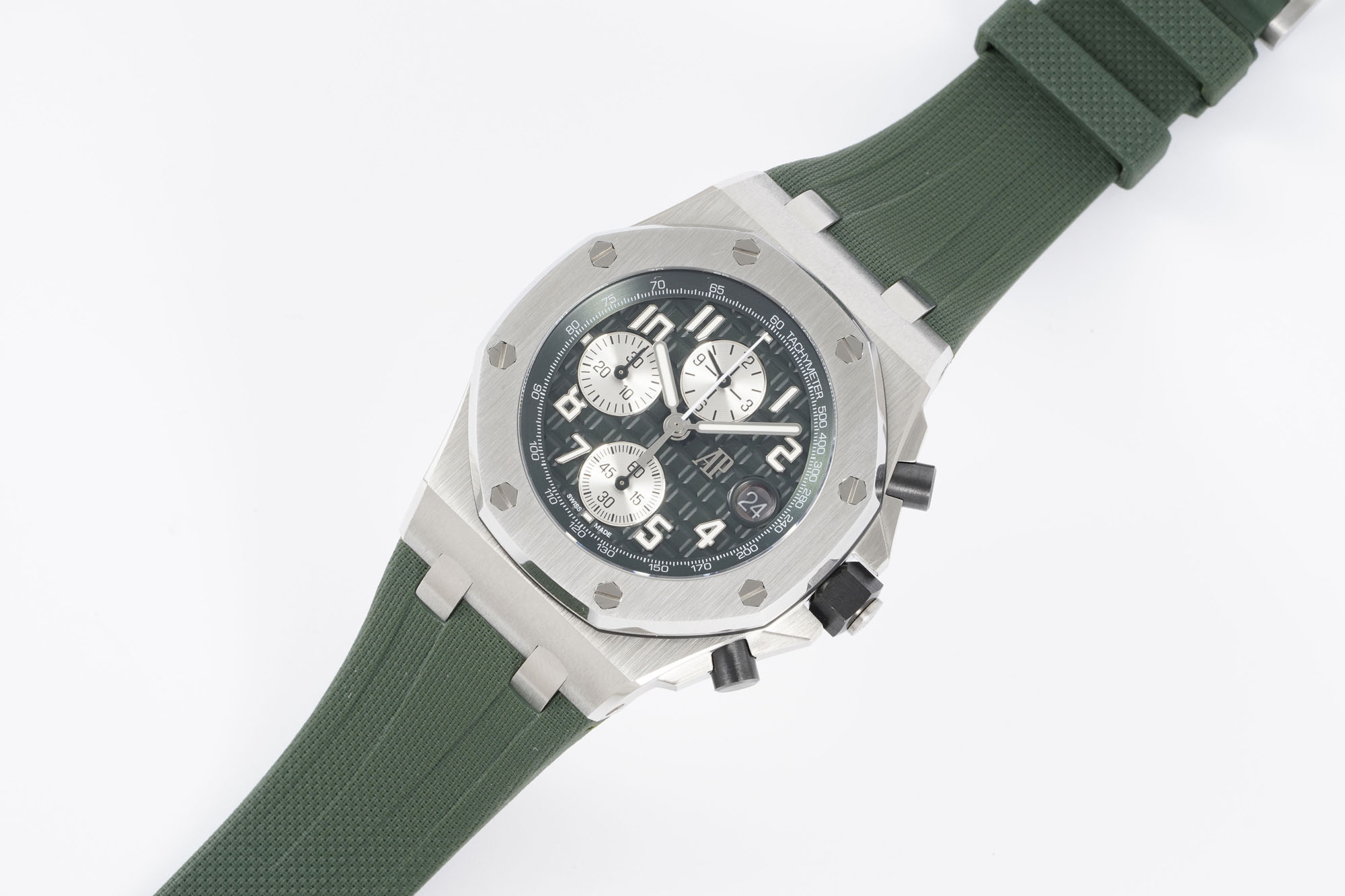 Audemars Piguet Royal Oak Offshore 42 mm, Green Ref. 26238TI.OO.A056CA.01