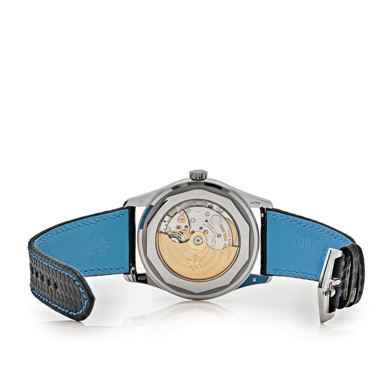 Patek Philippe Calatrava 6007G-011 White Gold Blue Accents