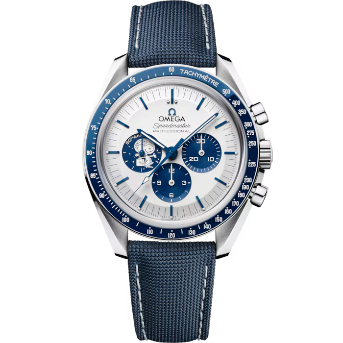 Omega Seamster Silver Snoopy Award 50 Anniversary Limited Swiss ETA Automatic Mens Watch