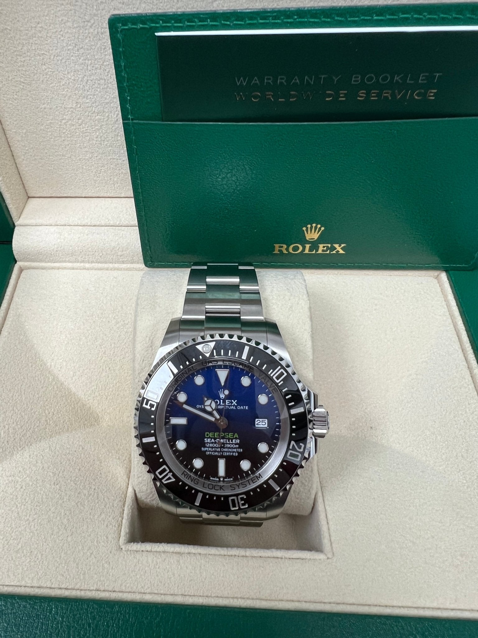 Rolex Sea-Dweller Deepsea Stainless Steel 44 - James Cameron Blue Dial (Ref# 126660)