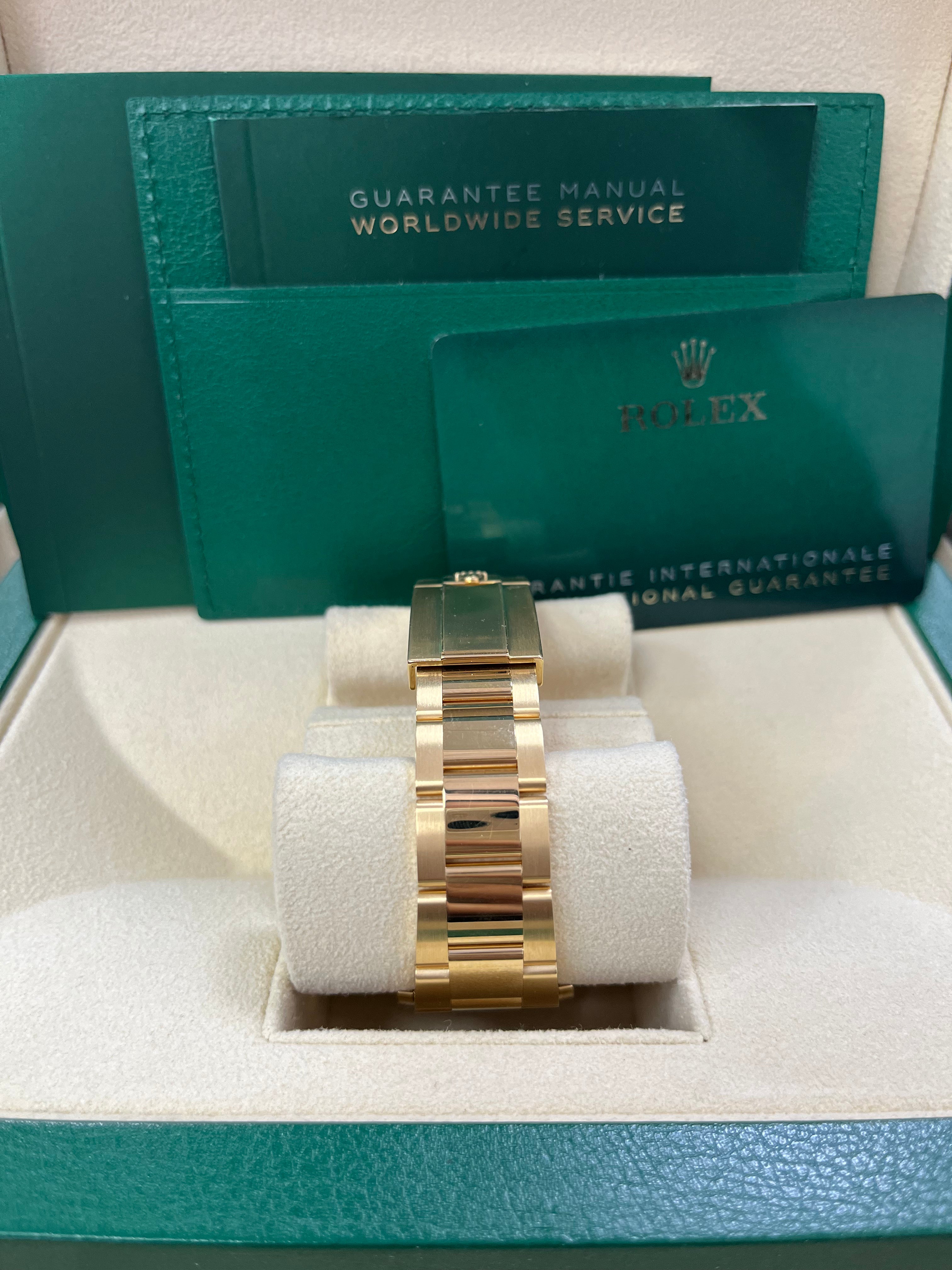 Rolex Daytona Yellow Gold Cosmograph Daytona 40 Watch - Black Diamond Dial 116508