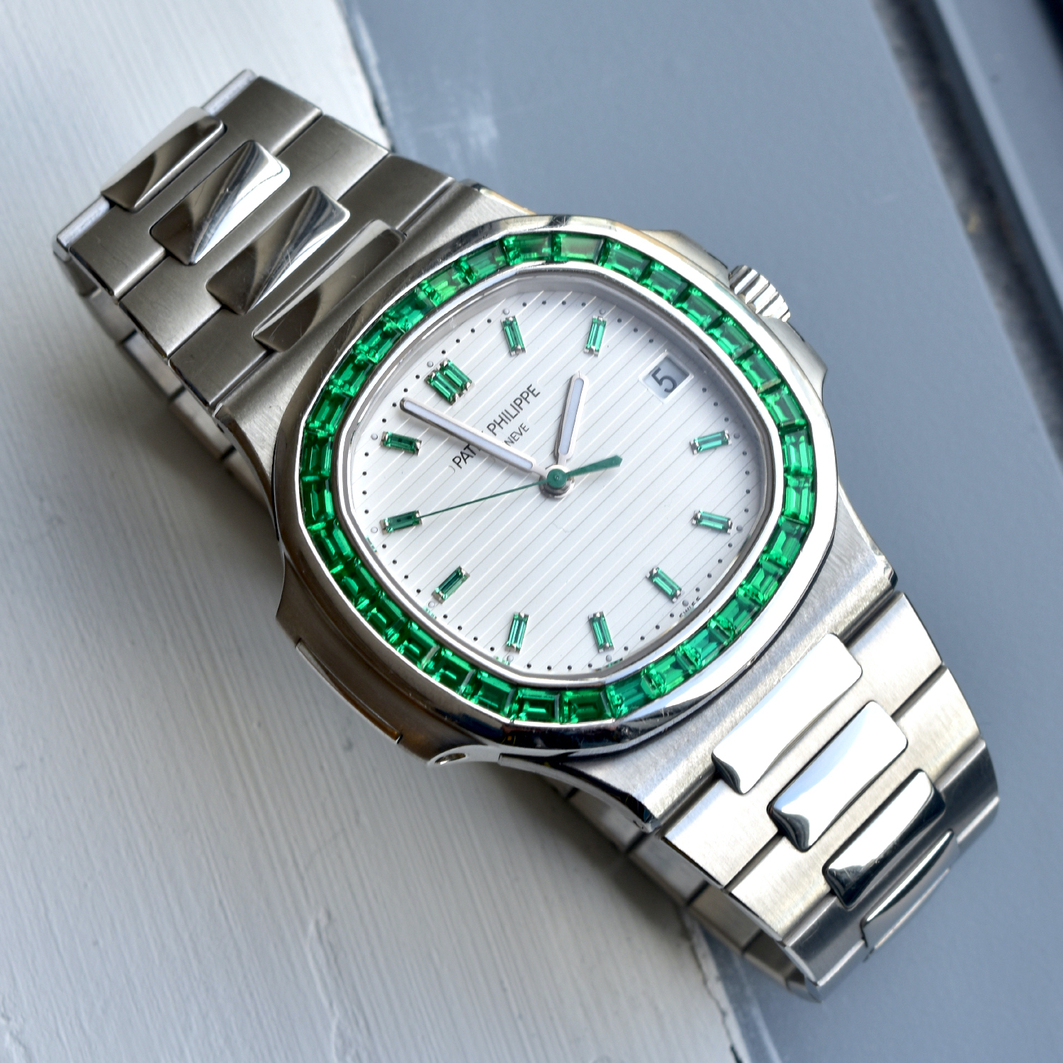 Patek Philippe Nautilus 5711 Green Gemstone