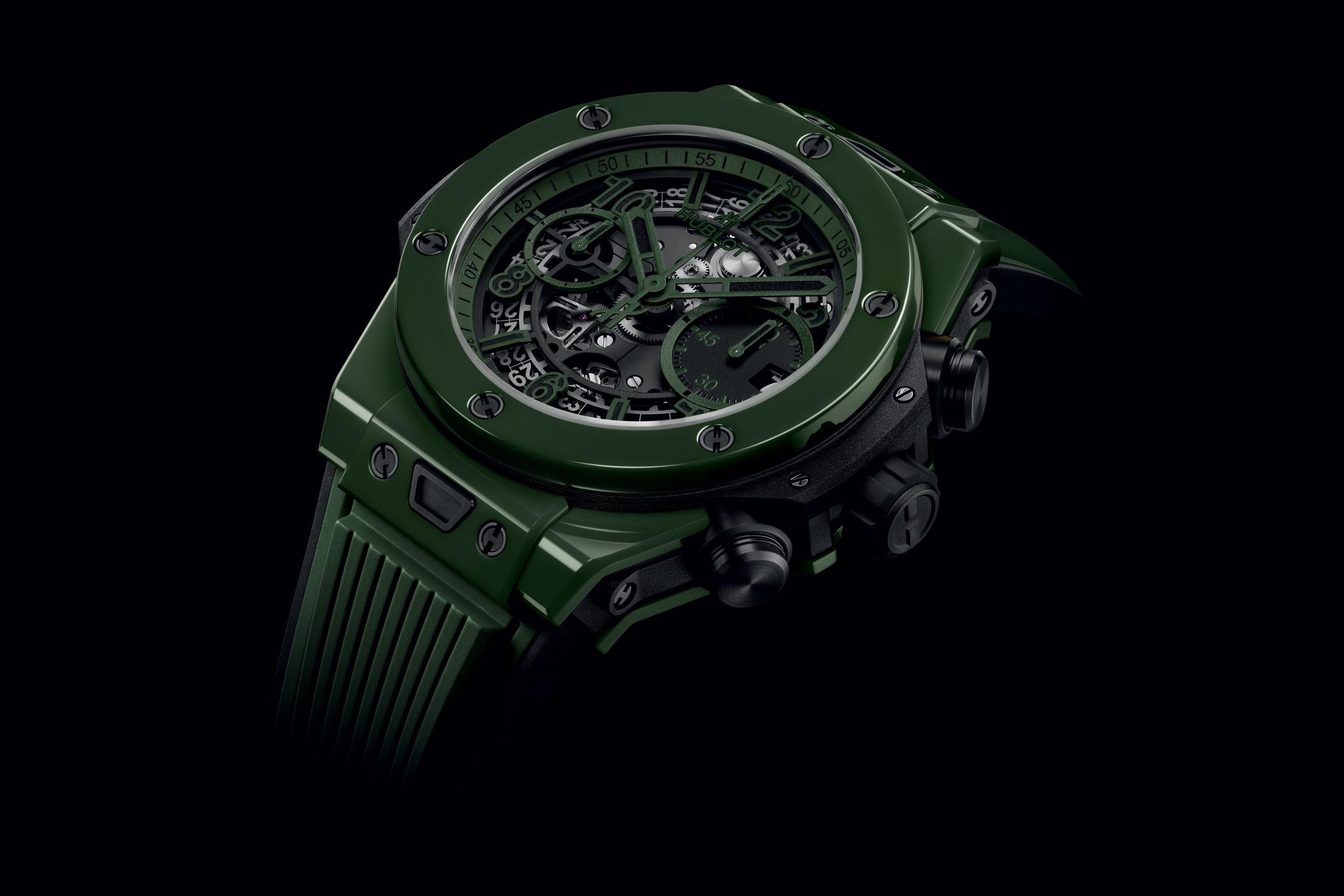 HUBLOT BIG BANG UNICO DARK GREEN CERAMIC 42MM