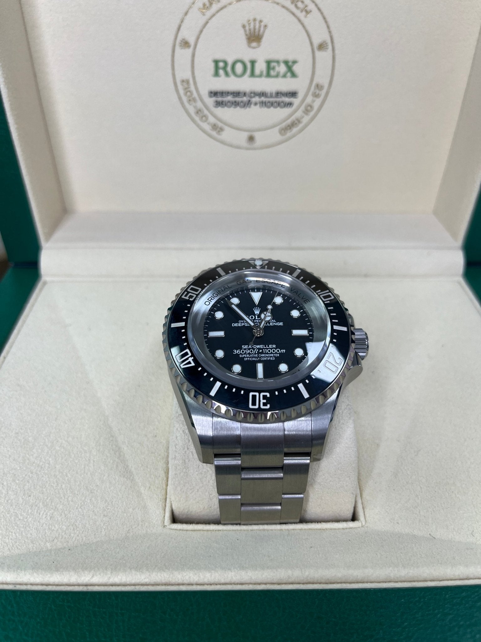 Rolex Sea-Dweller Deepsea Challenge Black Dial 50mm RLX Titanium 126067