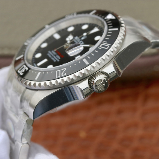 Rolex Sea-Dweller Silver Black Dial 43mm m126600-0001