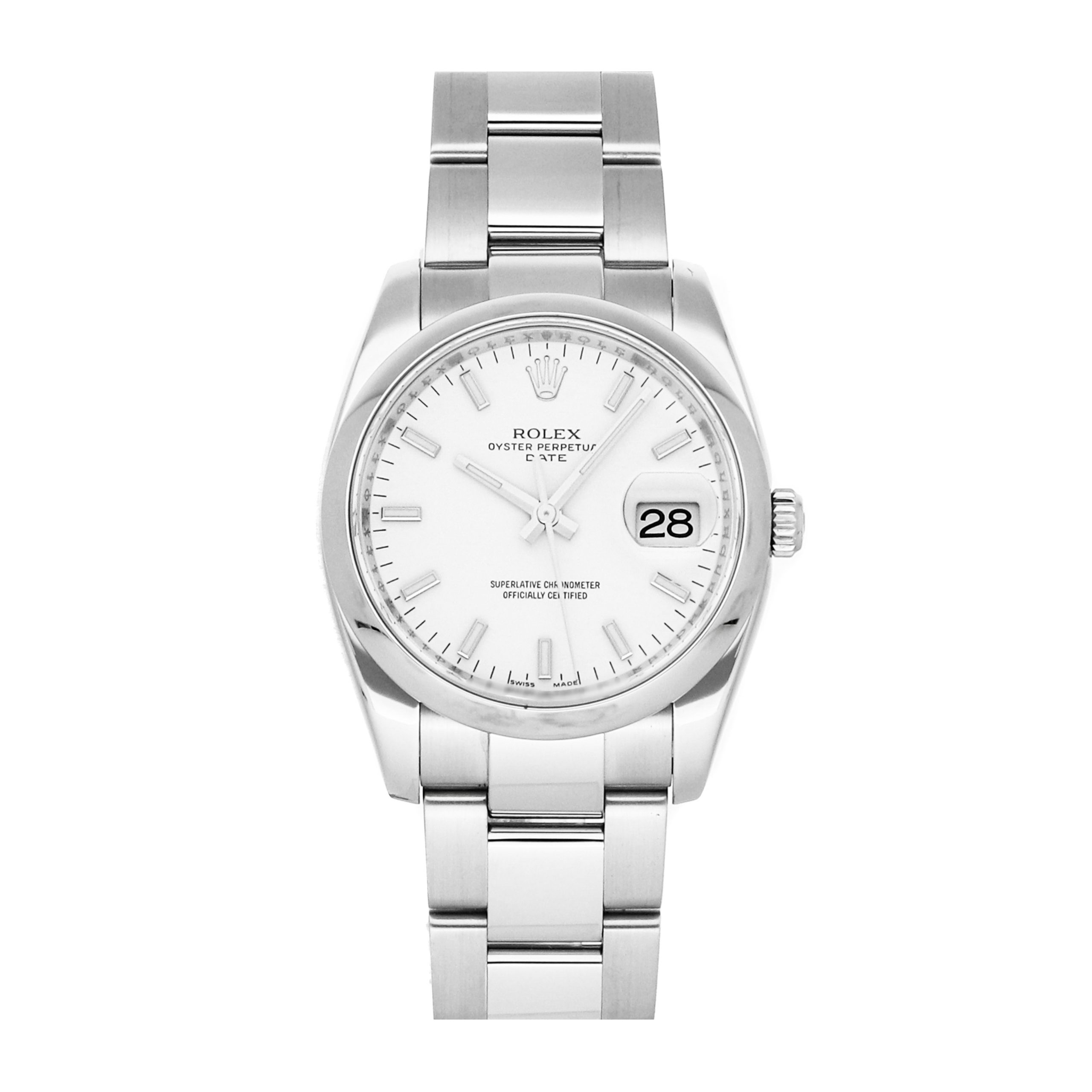 Rolex Super Clone Watch : Oyster Perpetual Date 115200-0008