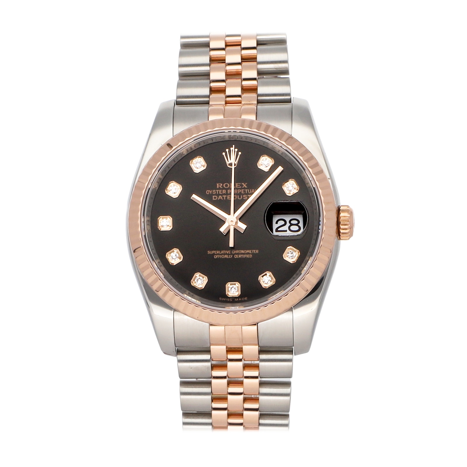 Rolex Super Clone Watch : Datejust 116231-0056