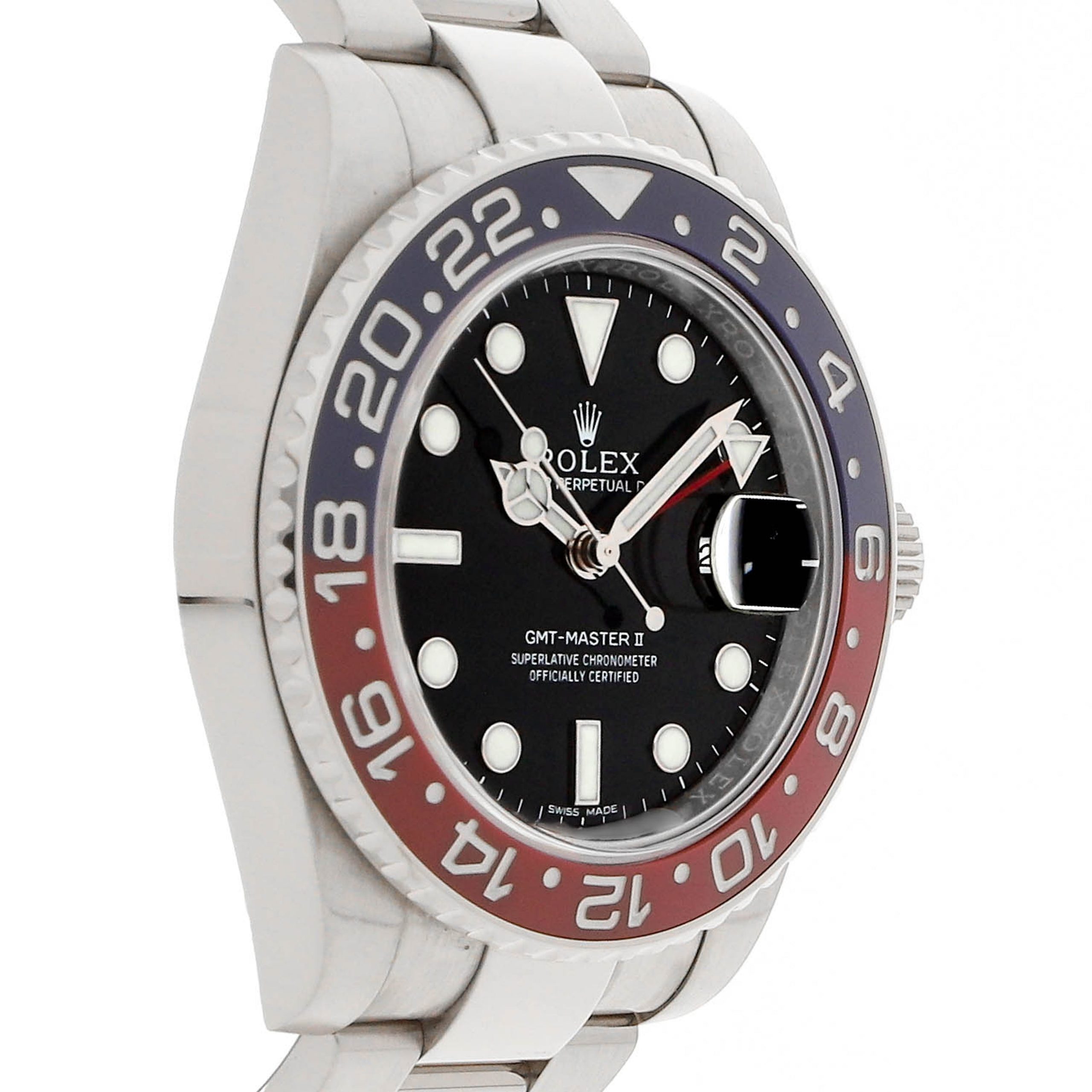Rolex Super Clone Watch : GMT-Master II “Pepsi” 116719BLRO-0001