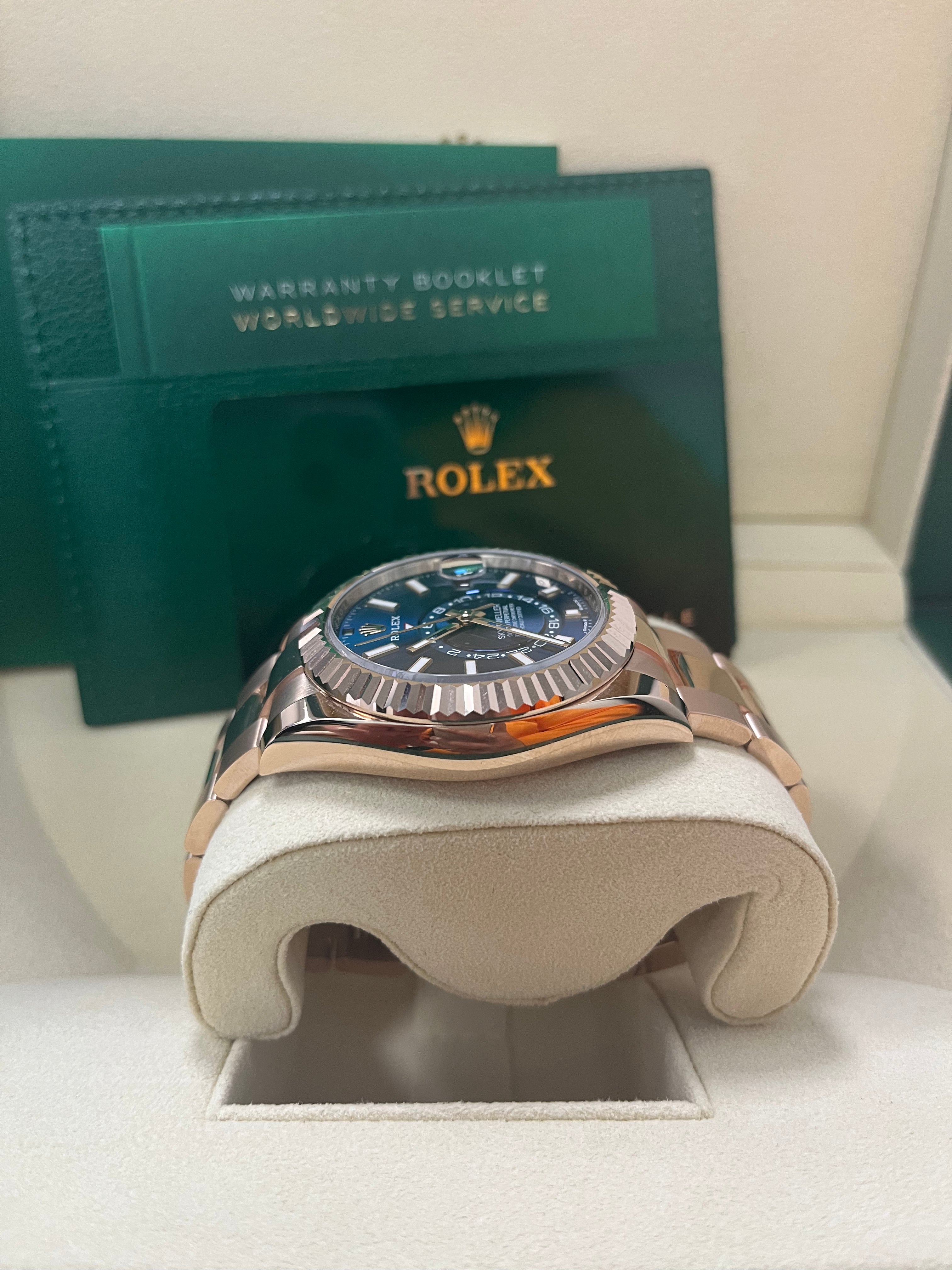 Rolex Sky-Dweller Blue Dial 336935 Rolex Oyster Bracelet New 2023 336935