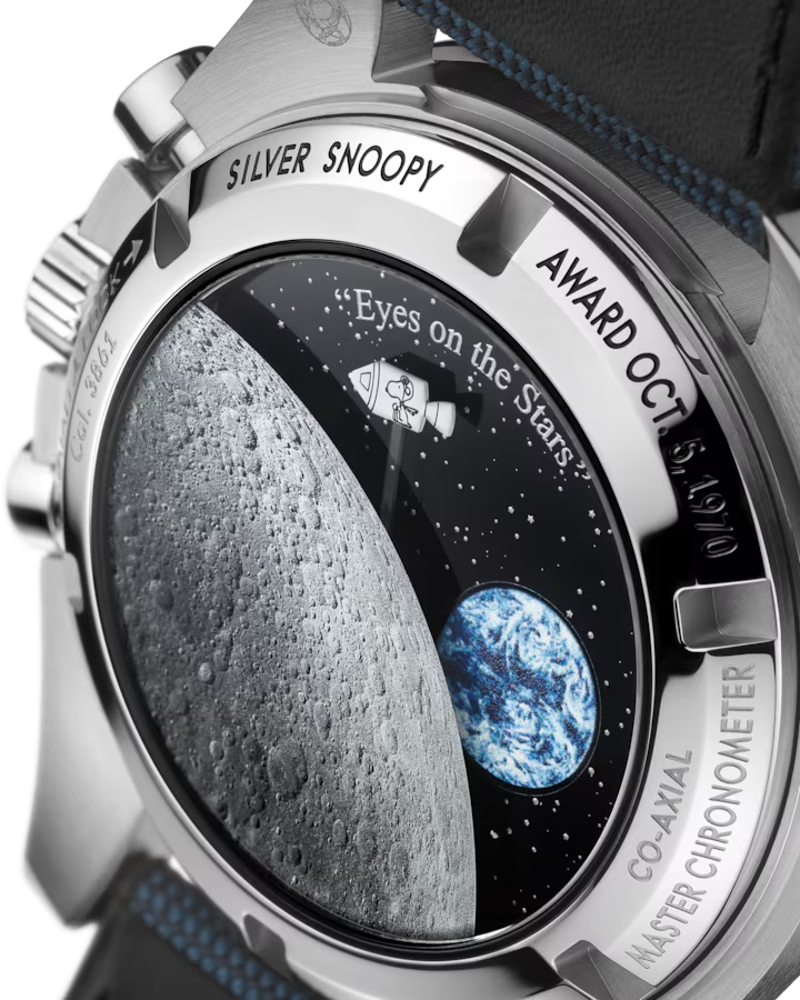 Omega Seamster Silver Snoopy Award 50 Anniversary Limited Swiss ETA Automatic Mens Watch