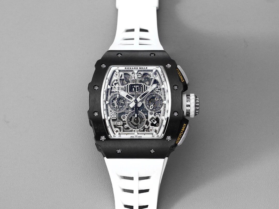 Richard Mille Titanium Black/White Replica RM11-03