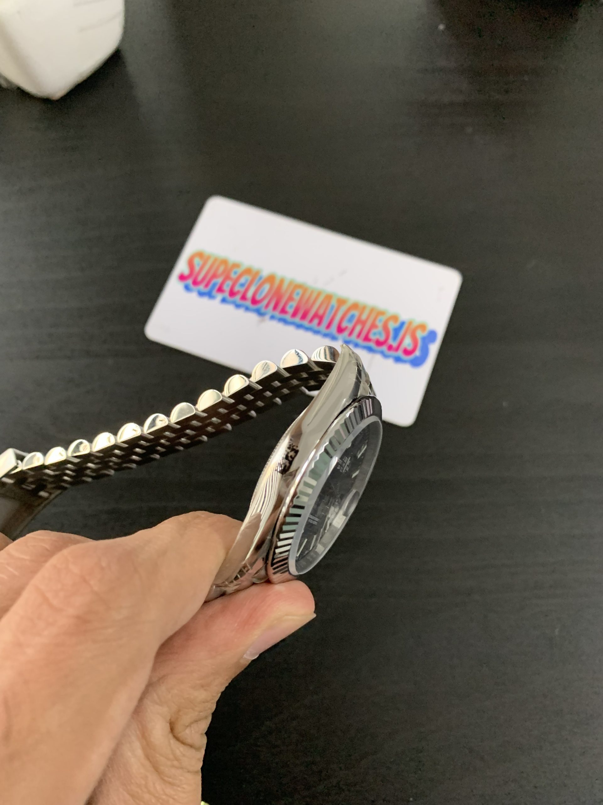 Rolex Datejust 41 Blue Motif Dial 3235 Swiss Movement Replica