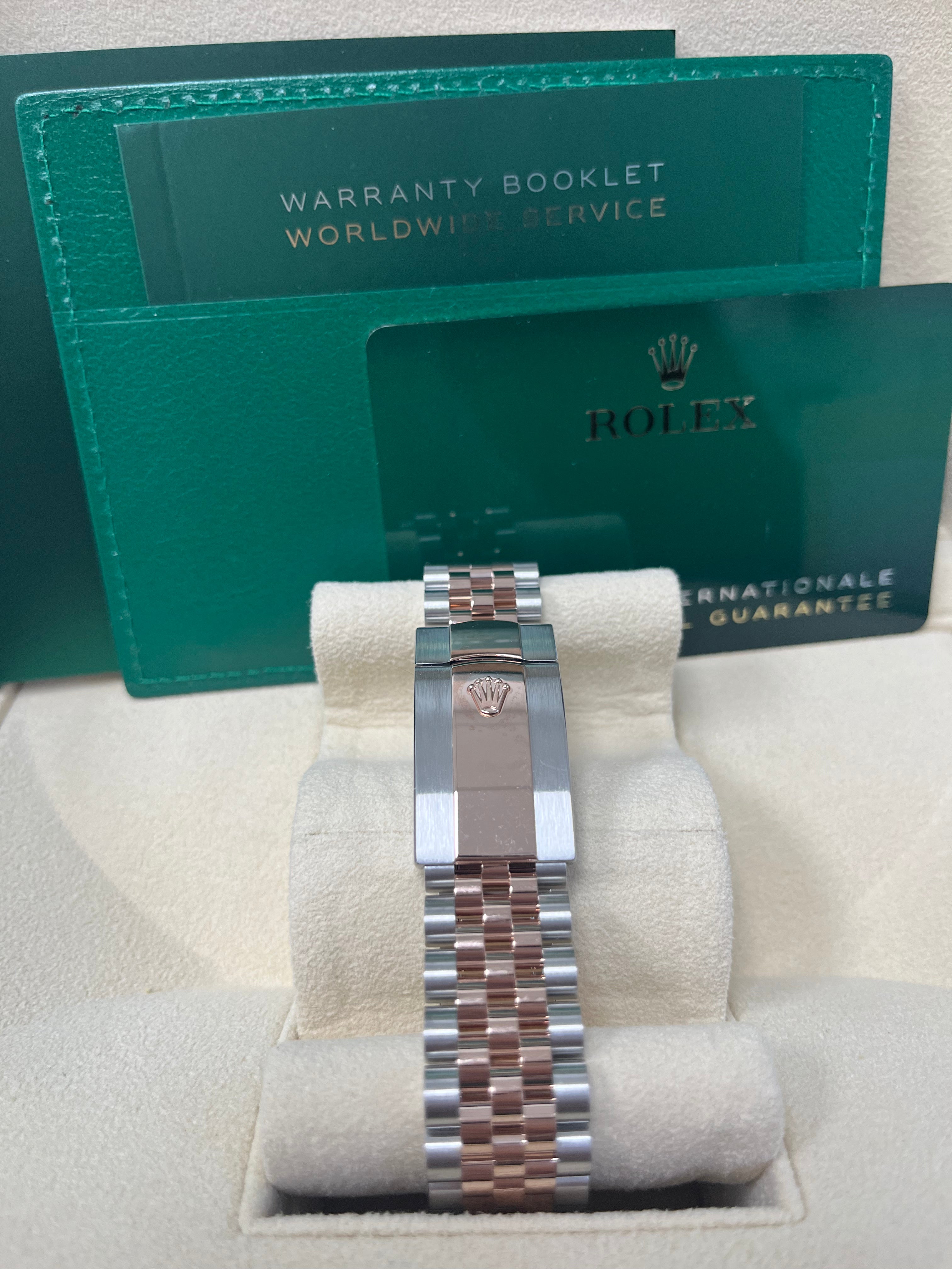 Rolex Datejust 41 Fluted Bezel Silver Fluted Motif Index Dial Jubilee Bracelet (Reference # 126331)