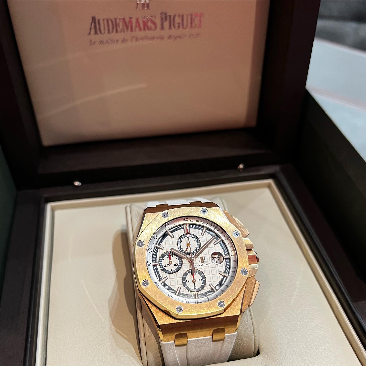 (Top version 1:1)🔥Audemars Piguet 26408OR.OO.A010CA.01 Royal Oak Offshore Chronograph Summer Edition 2017