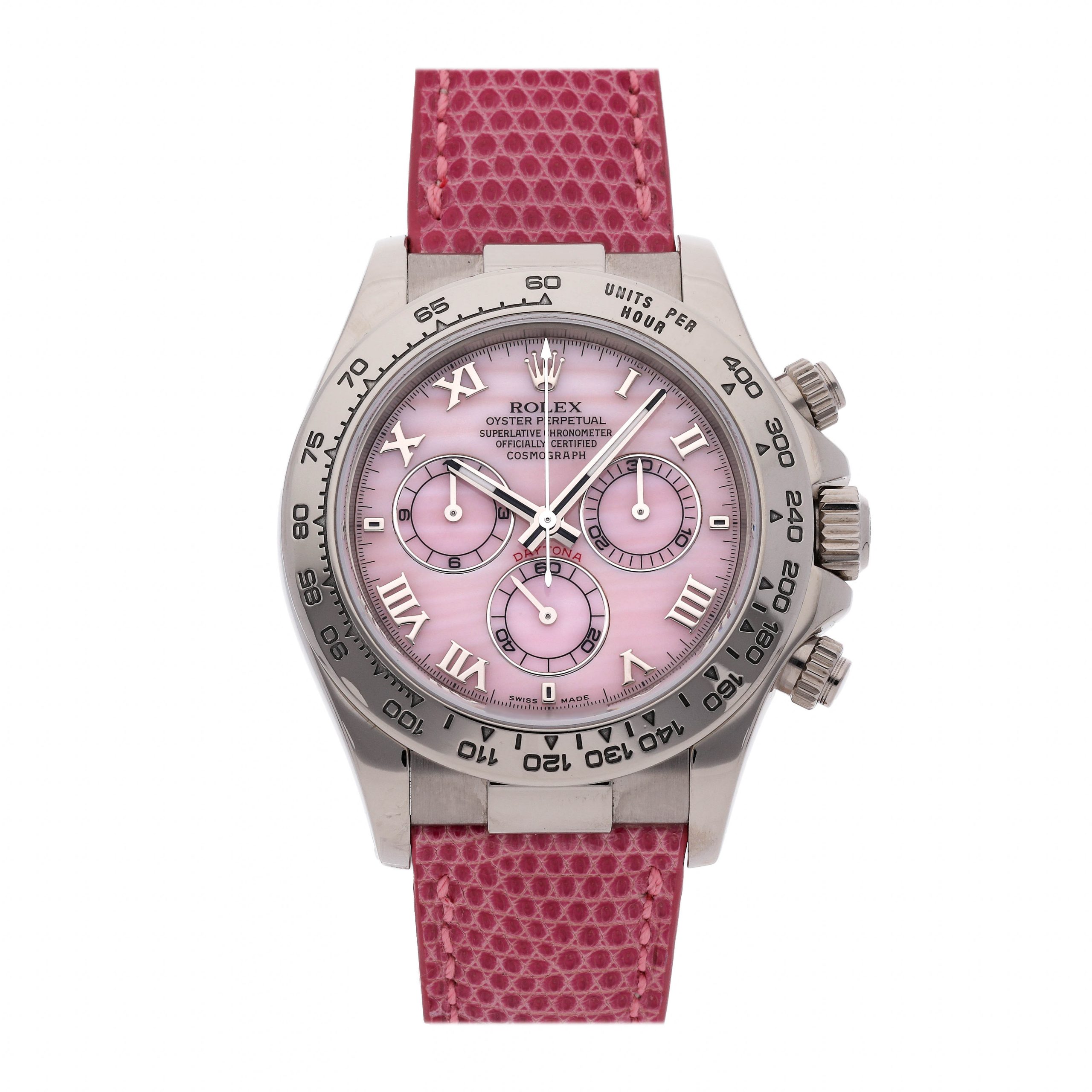 Rolex Super Clone Watch : Daytona Cosmograph 116519 PNK MOP AR DB