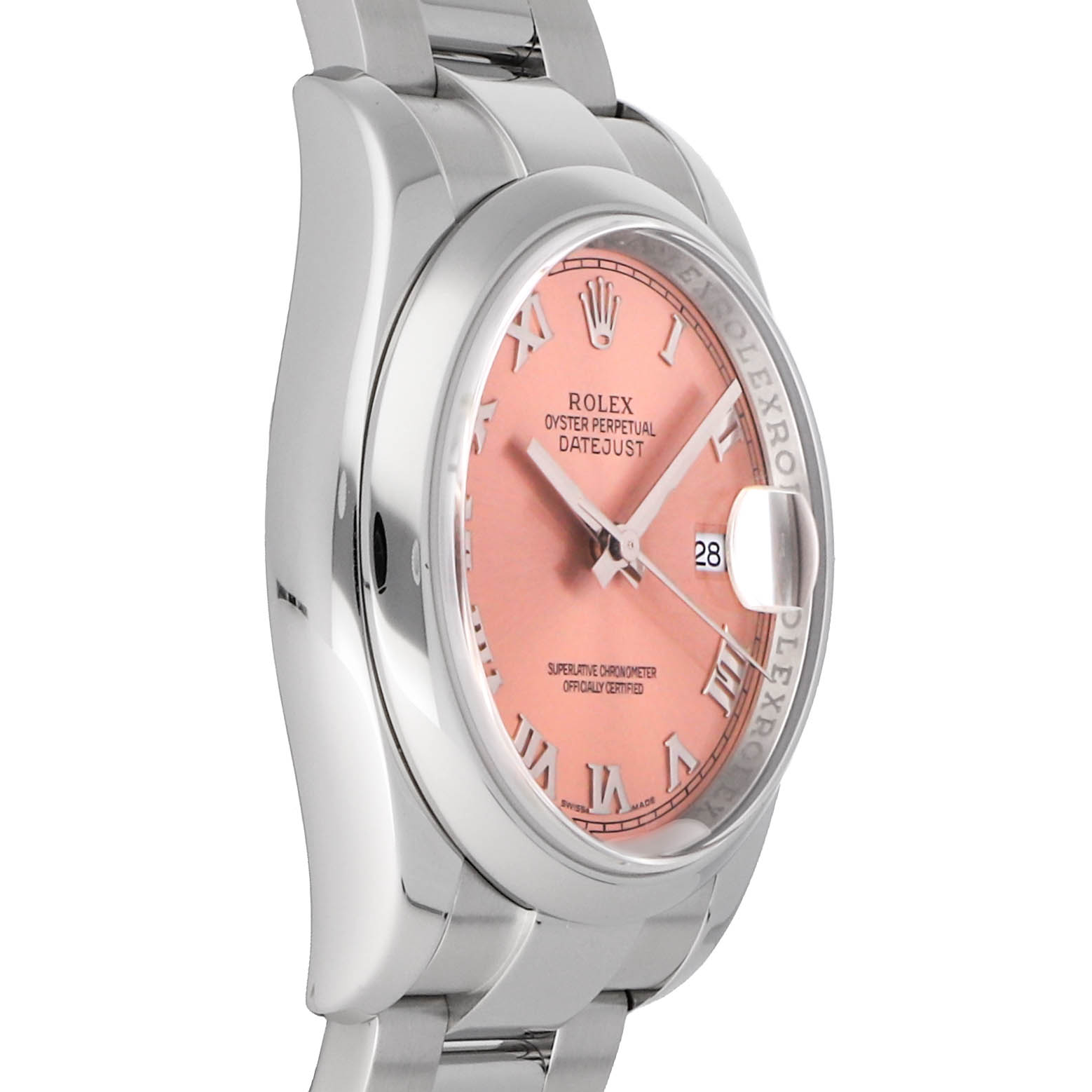 Rolex Super Clone Watch : Datejust 116200 PNK ROM OYS