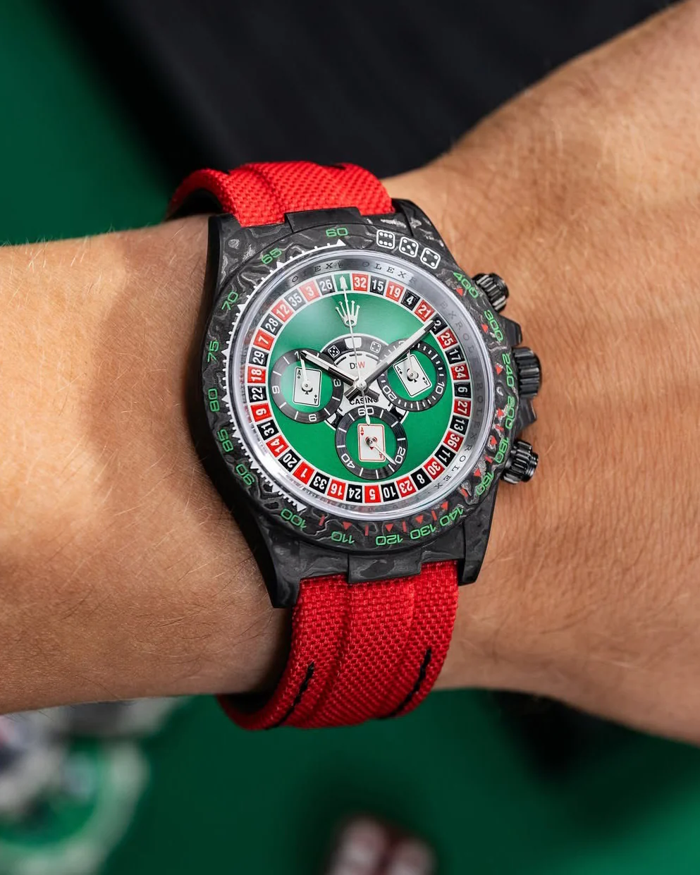 DiW 41mm Rolex Daytona LUCKY PLAYER (CASINO) 41mm