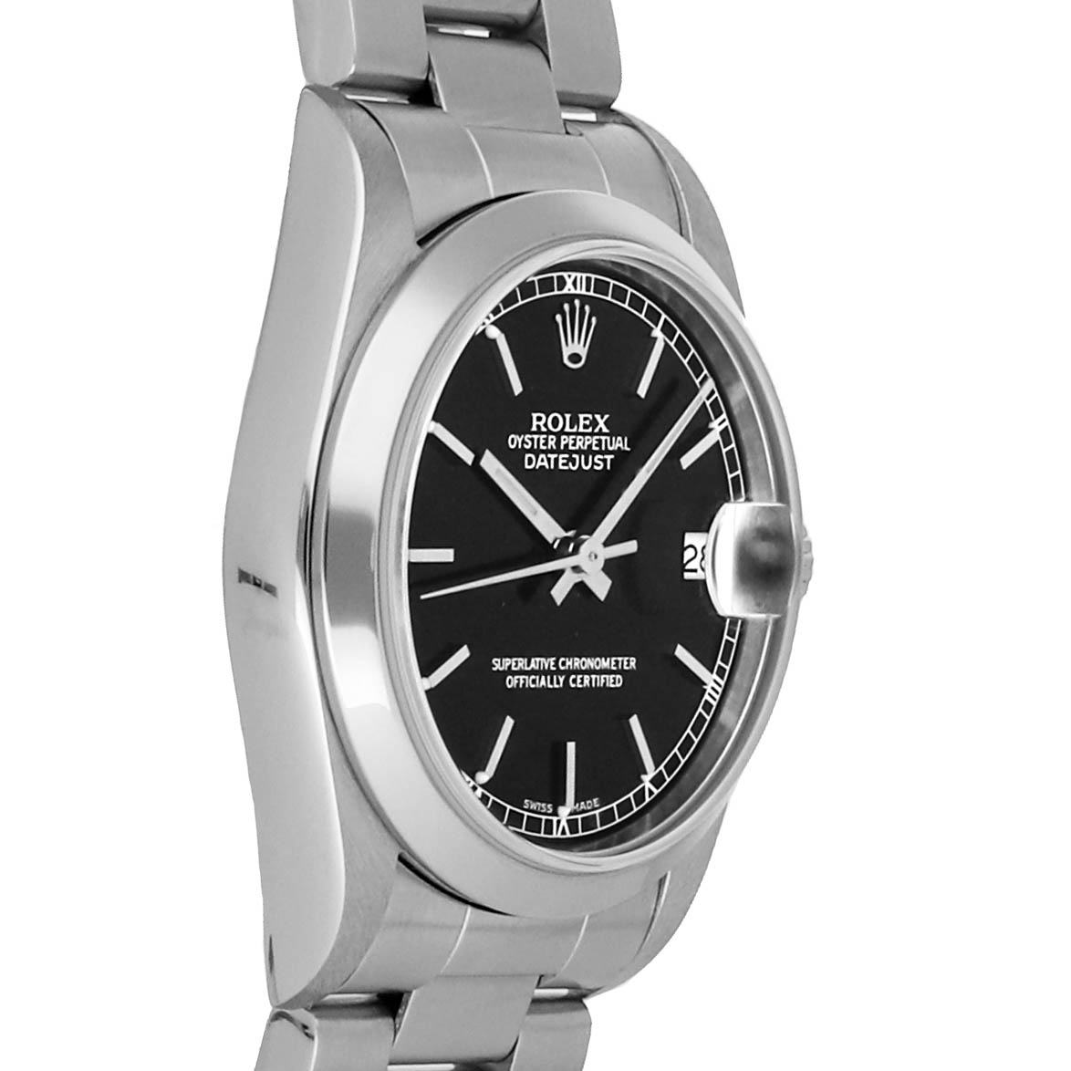 Rolex Super Clone Watch : Datejust 68240 BLK IX OYS