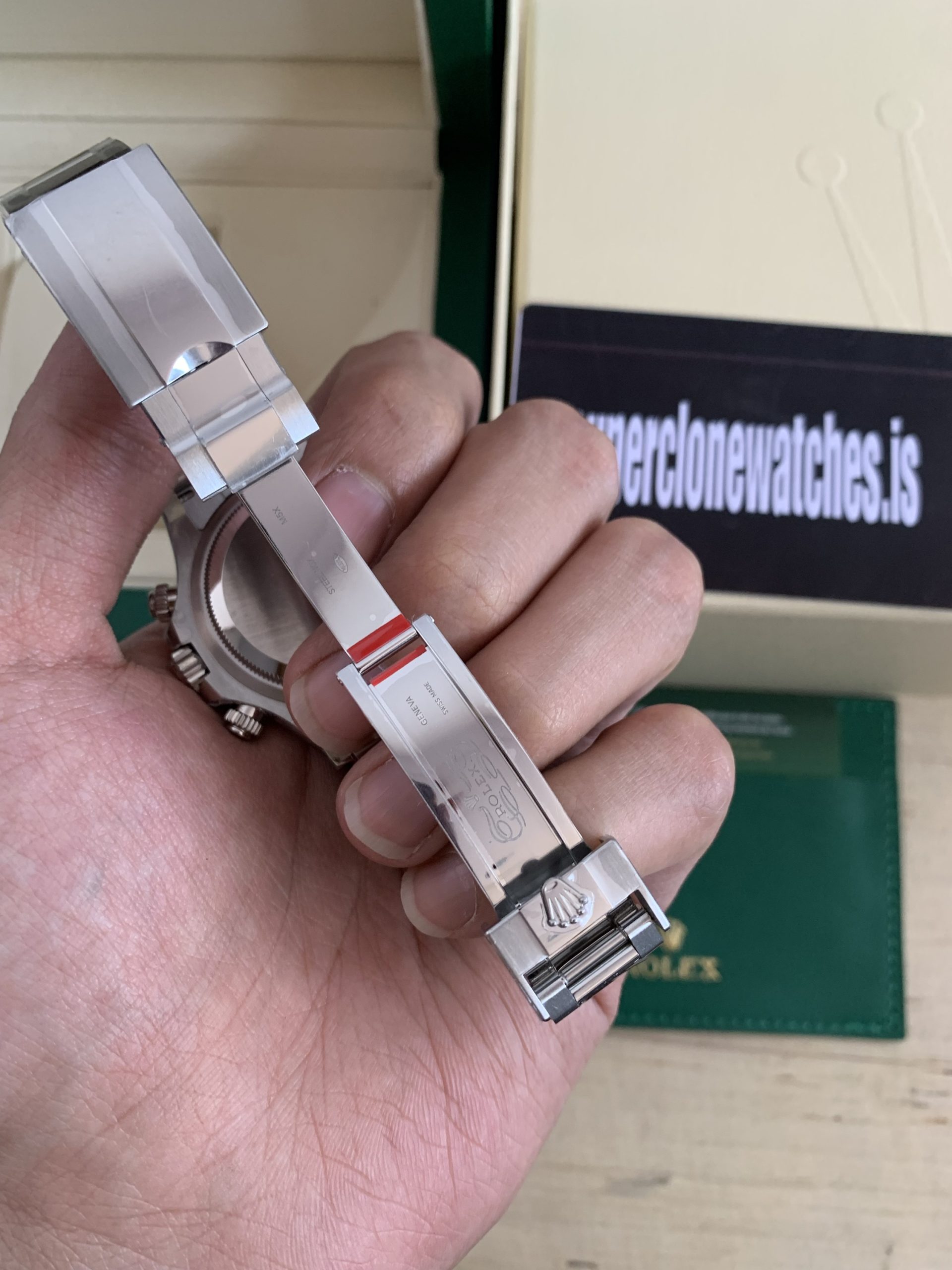 Rolex Daytona 126500 Black Dial Super Clone 4131 Movement Latest