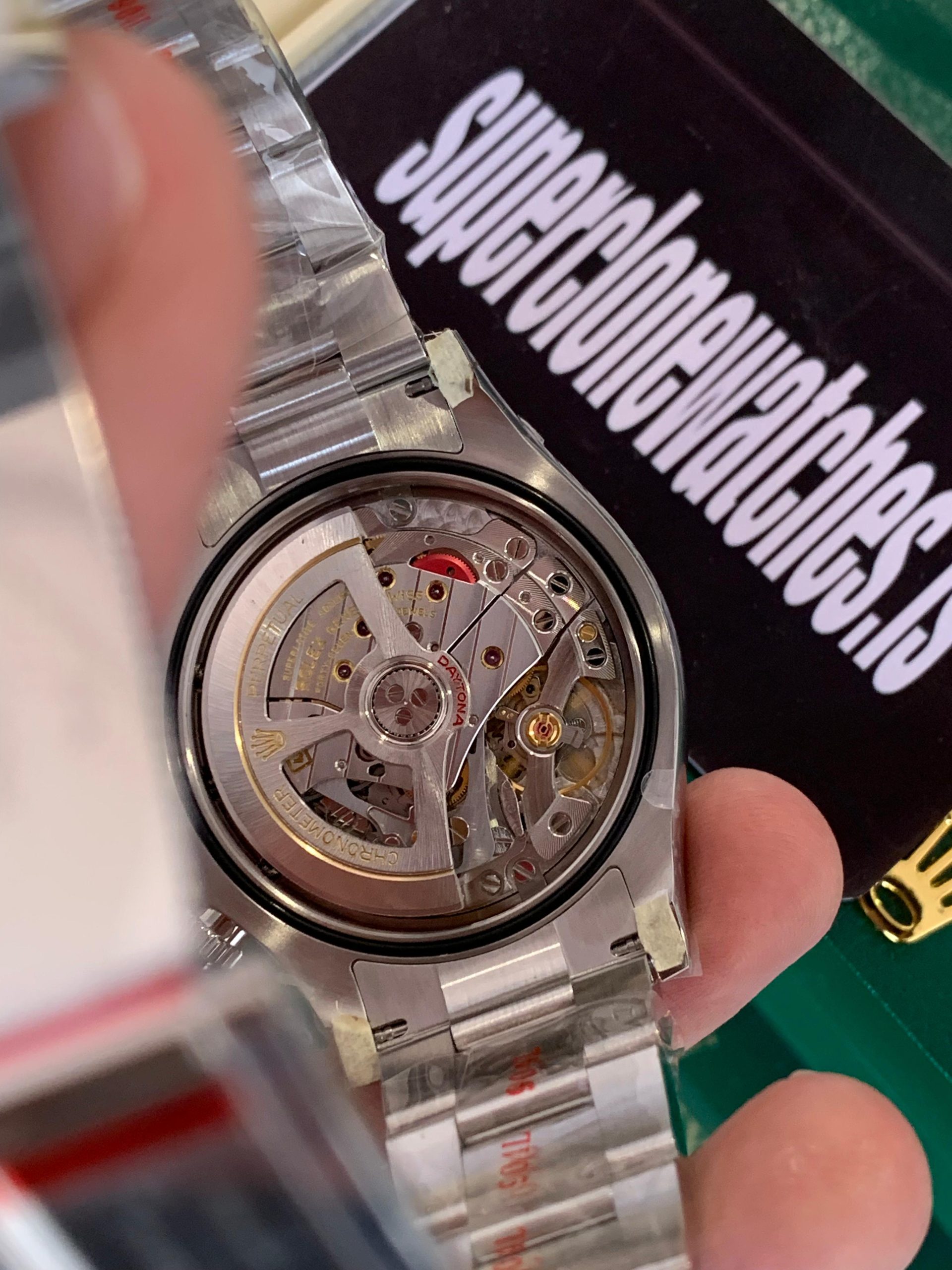 Rolex Daytona Replica Ref.126500 Panda 4131 Movement 904L Stainless Steel 2023 Latest Version