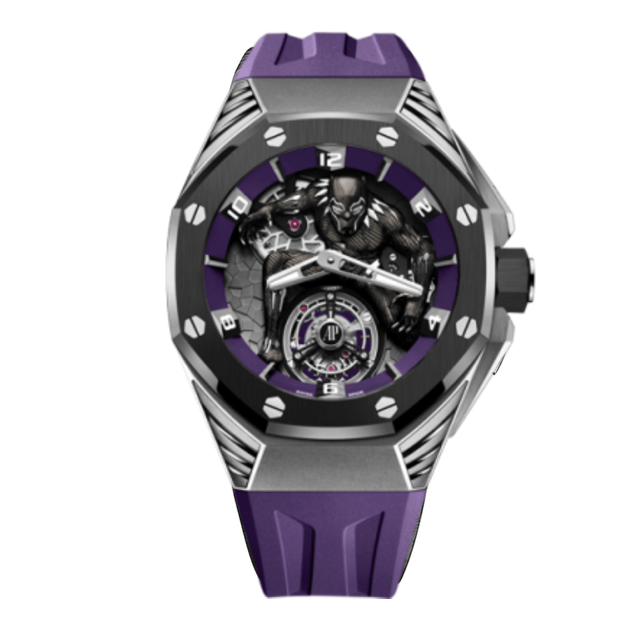 Audemars Piguet “Black Panther” Flying Tourbillon 42 mm, Titanium Ref. 26620IO.OO.D077CA.01
