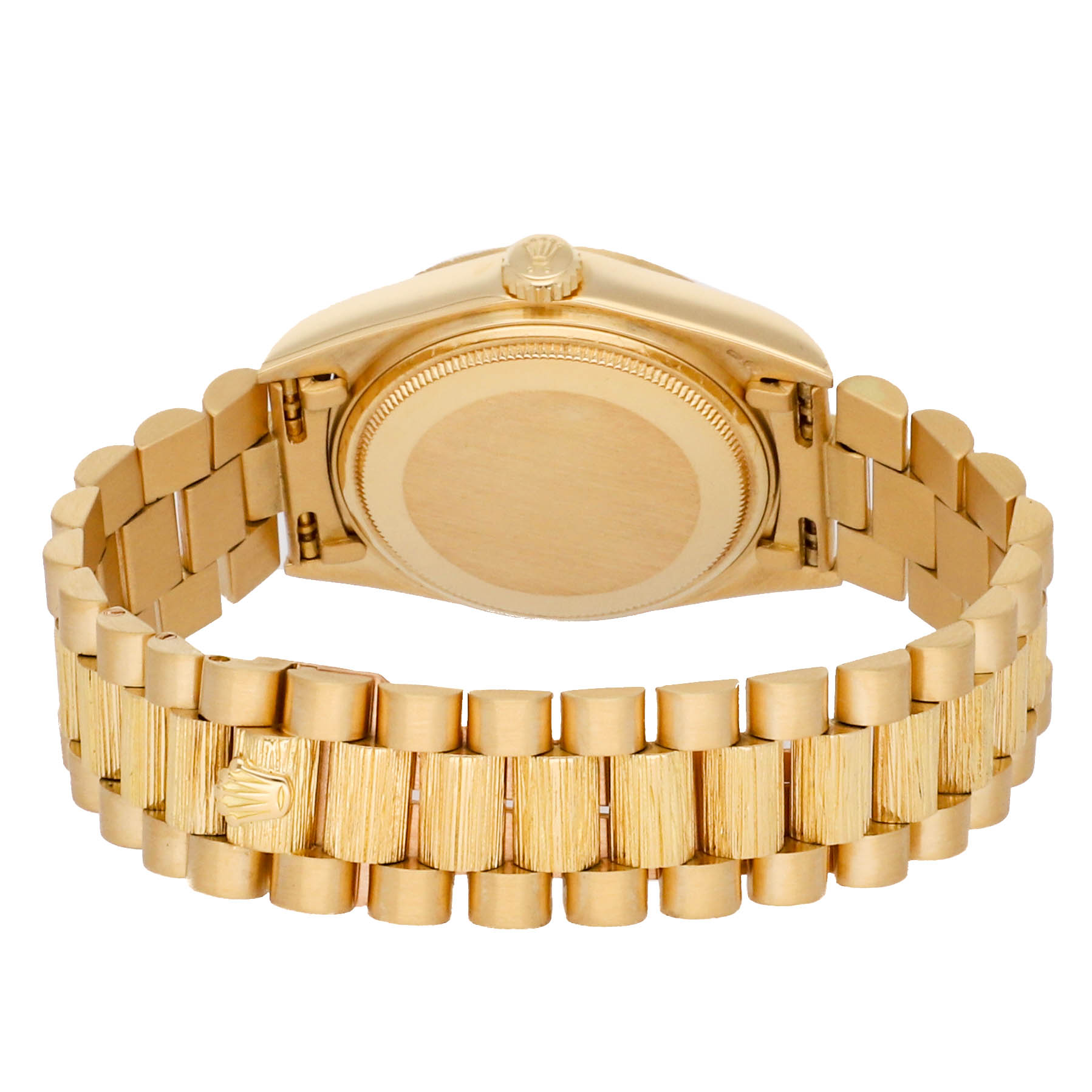 Rolex Super Clone Watch : Day-Date 18078 BLK DIA PRS