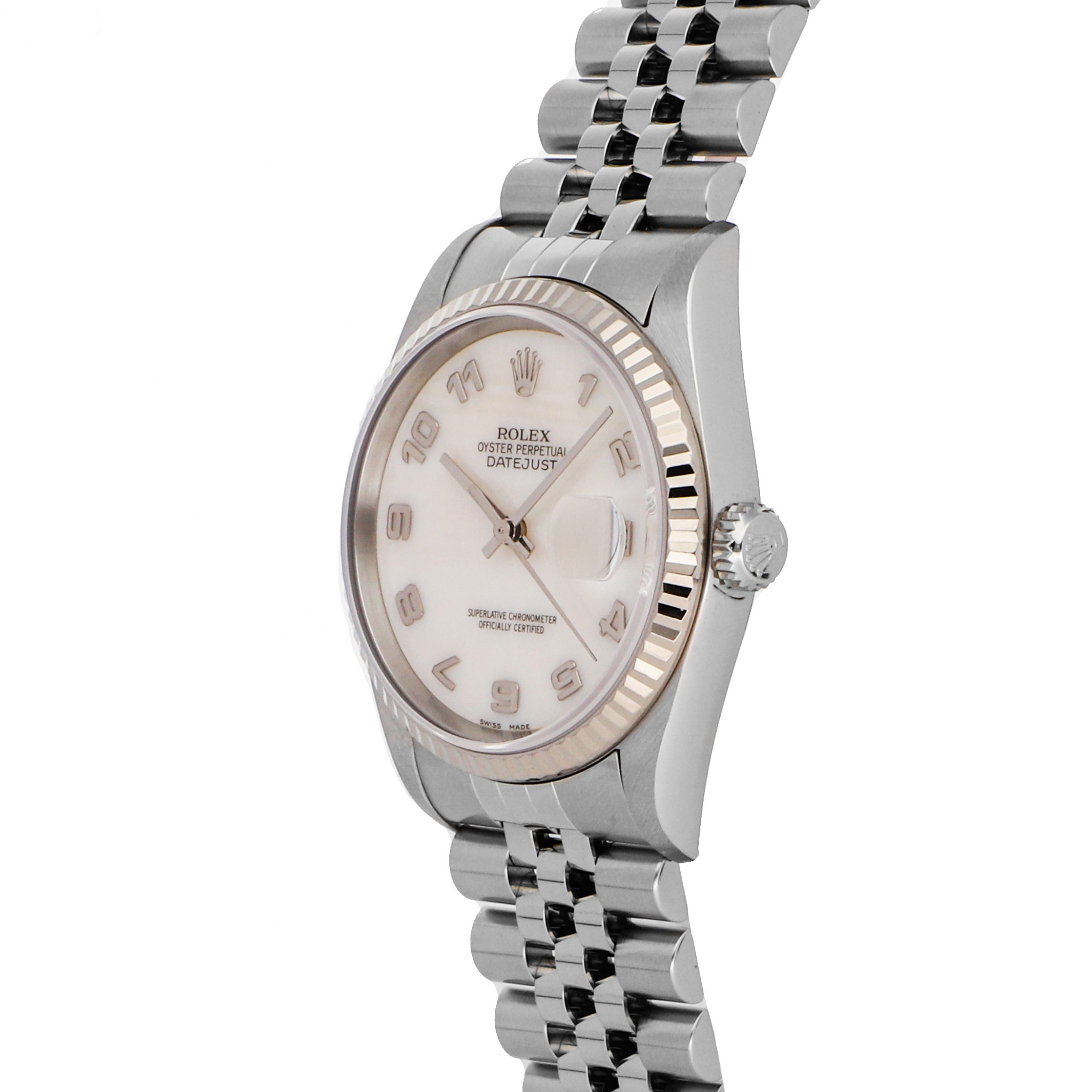Rolex Super Clone Watch : Datejust 16234 MOP AR JUB