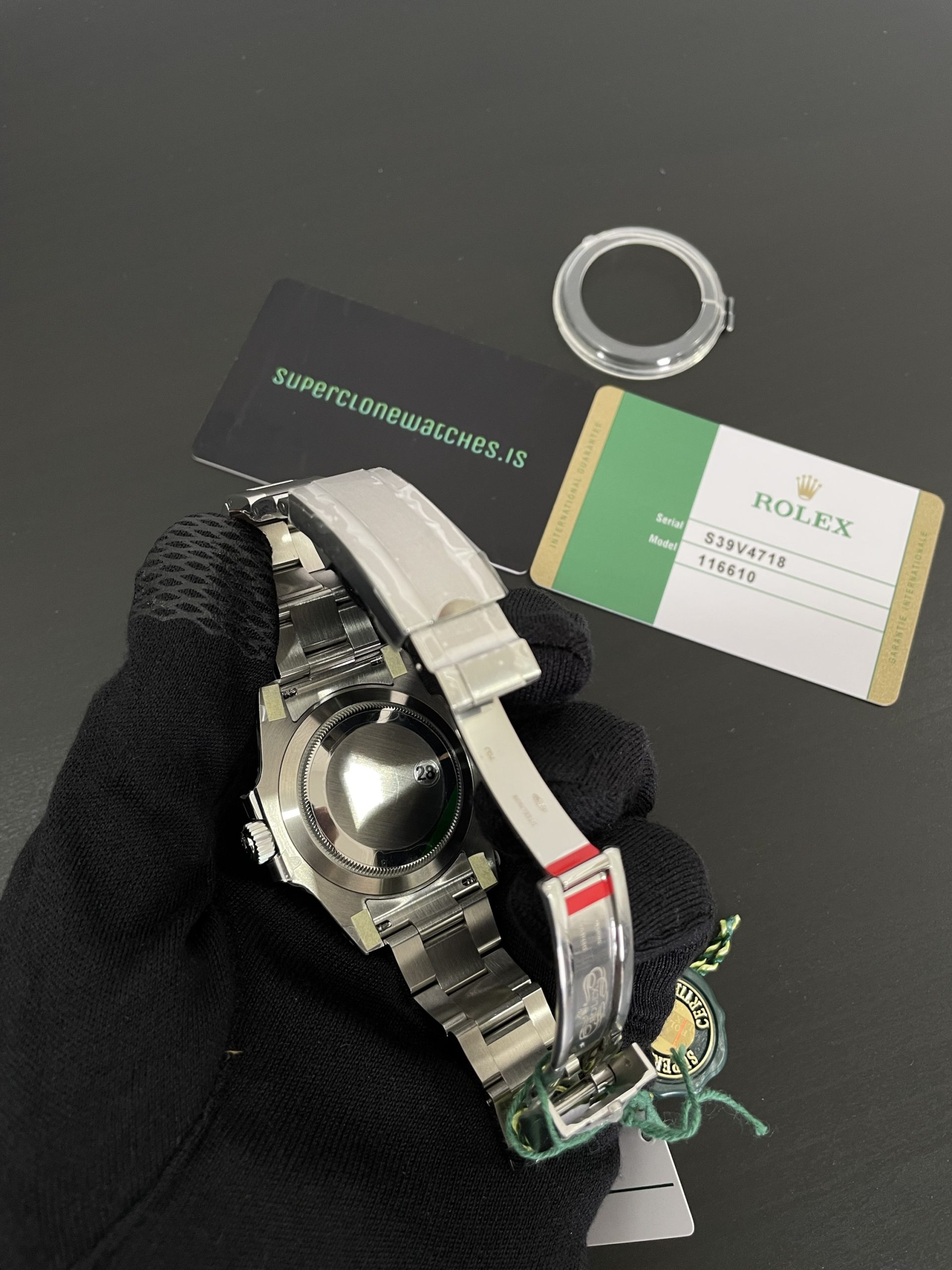 Super Clone Rolex 3135 Movement Submariner Hulk 116610