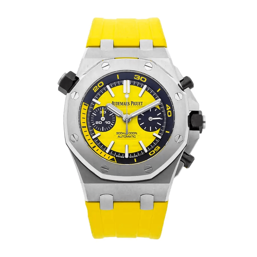 Audemars Piguet Royal Oak Offshore Selfwinding 42 mm, Blue/Yellow Ref. 26703ST.OO.A051CA.01