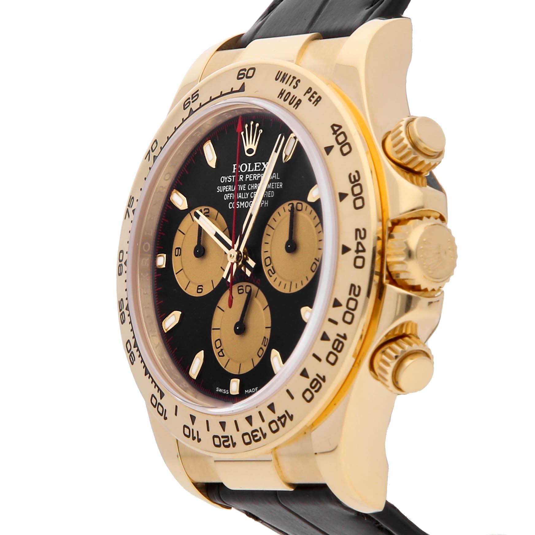 Rolex Super Clone Watch : Daytona Cosmograph 116518 BLK CHP DB