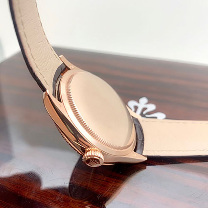 Rolex Cellini 39 mm 18 ct Everose gold polished finish m50505-0020