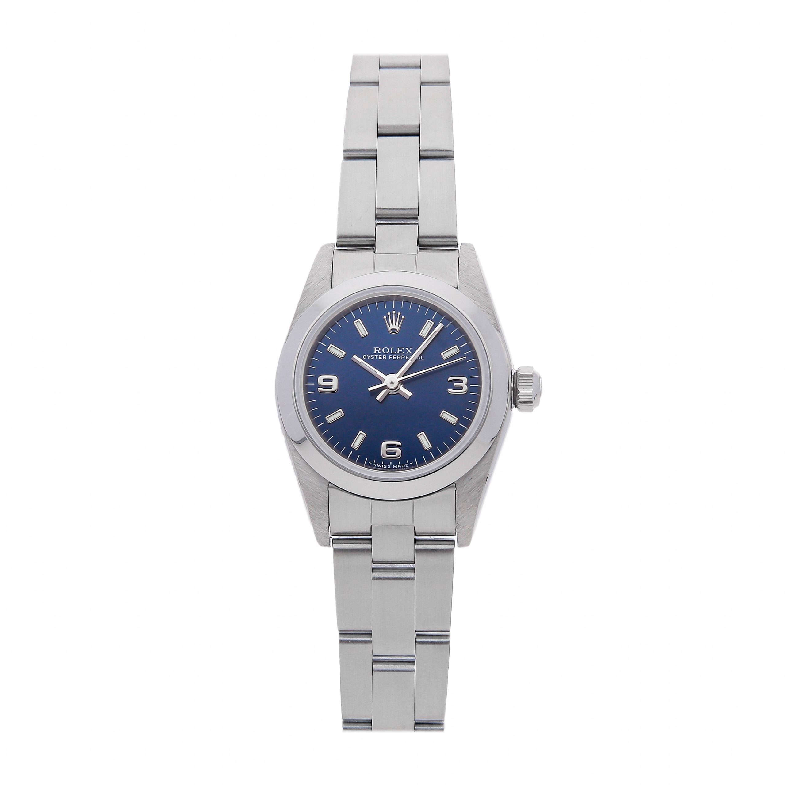 Rolex Super Clone Watch : Oyster Perpetual 76080 BLU IX AR OYS