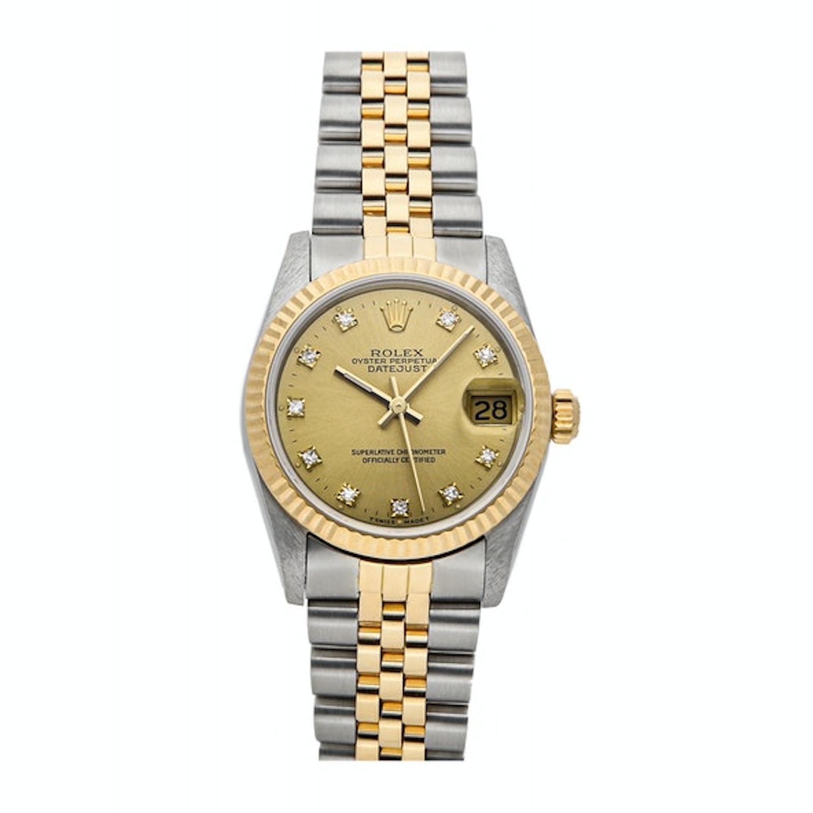 Rolex Super Clone Watch : Datejust 68273 CHP SM DI JUB